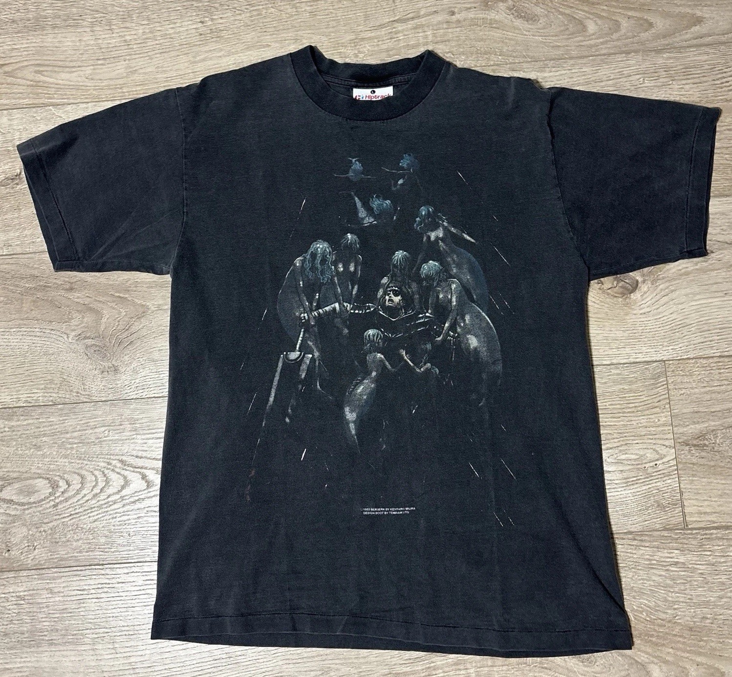 1989 Temraw Berserk Vintage Men\'s Graphic Anime Boot Size L