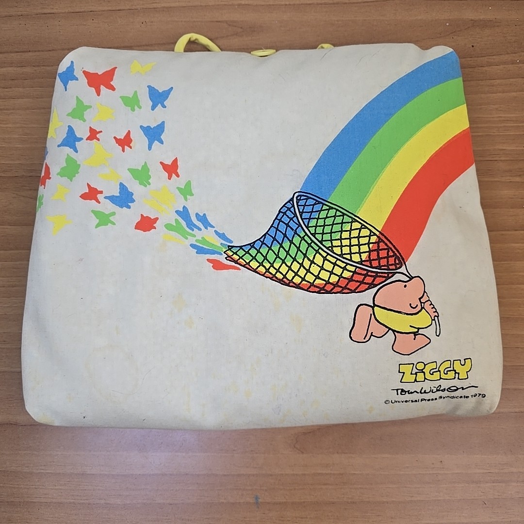 VINTAGE 1979 ZIGGY Portfolio Lap desk Rainbows Butterflies Universal Press VINTAGE 1979 ZIGGY Portfolio Lap desk Rainbows Butterflies Universal Press