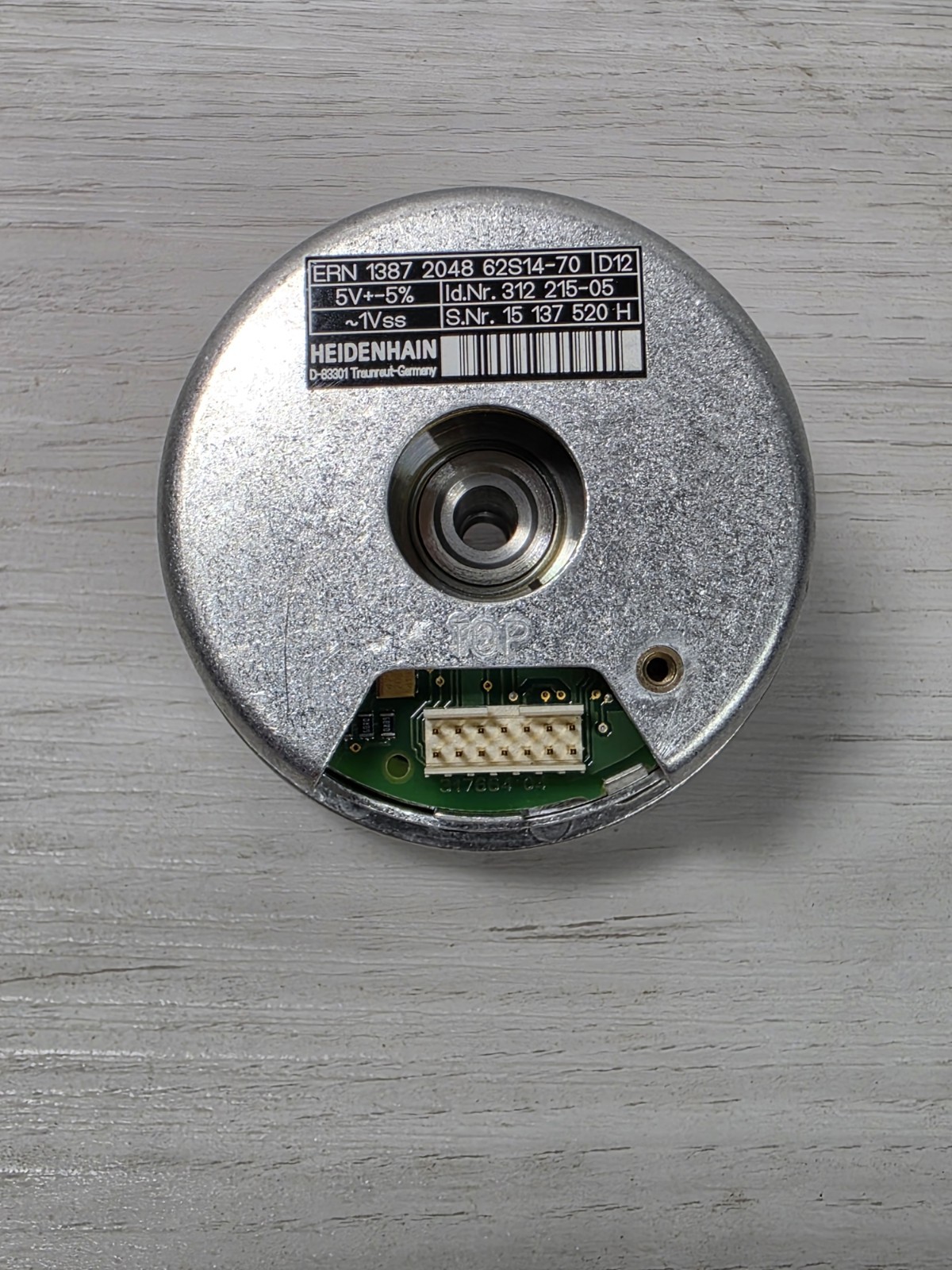 HEIDENHAIN ERN1387 2048 62S14-70 ID: 312 215-05 Encoder HEIDENHAIN ERN1387 2048 62S14-70 ID: 312 215-05 Encoder