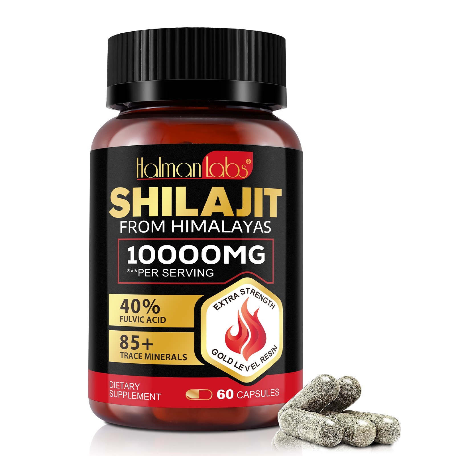Pure 100% Himalayan Shilajit, Soft Resin, Fulvic Acid, Organic Extremely Potent