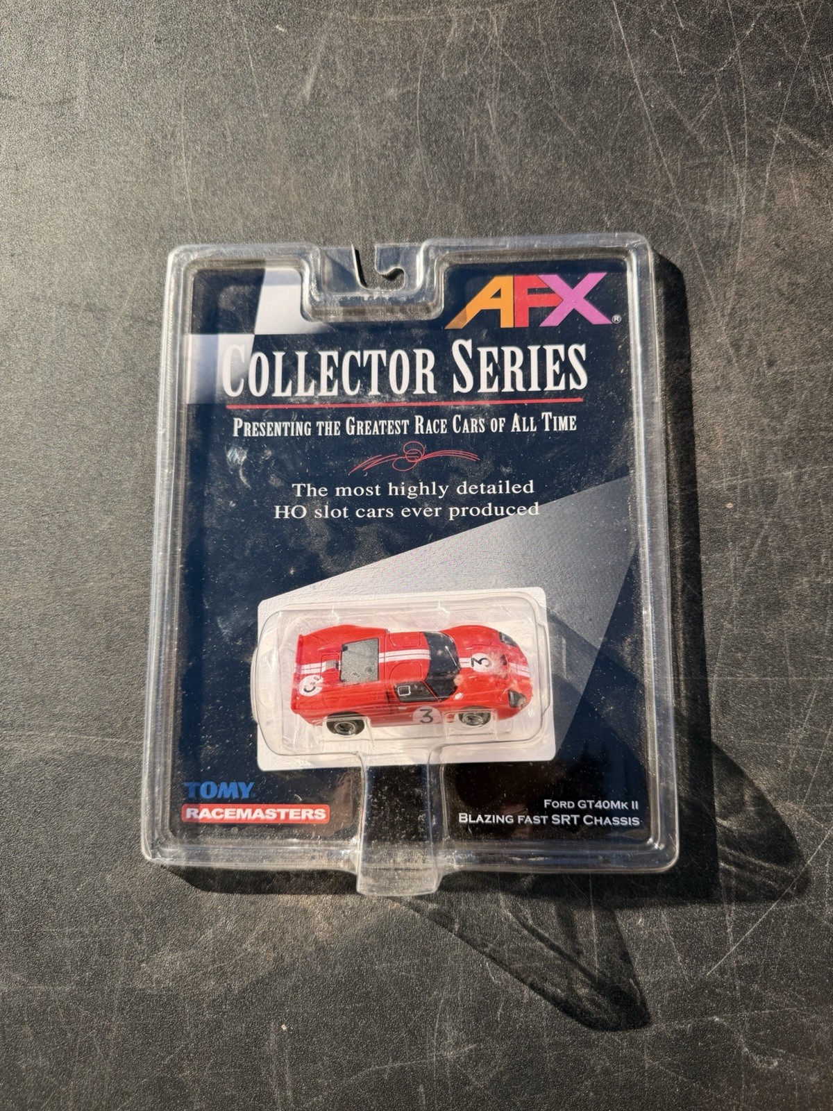 RARE Tomy AFX Collector Series 1966 Ford GT 40 MK II #3 Red HO Slot Car NIB 2C RARE Tomy AFX Collector Series 1966 Ford GT 40 MK II #3 Red HO Slot Car NIB 2C