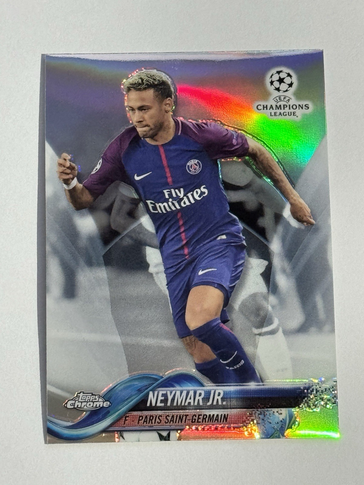 2017-18 Topps Chrome - Neymar #50 - Refractor 2017-18 Topps Chrome - Neymar #50 - Refractor