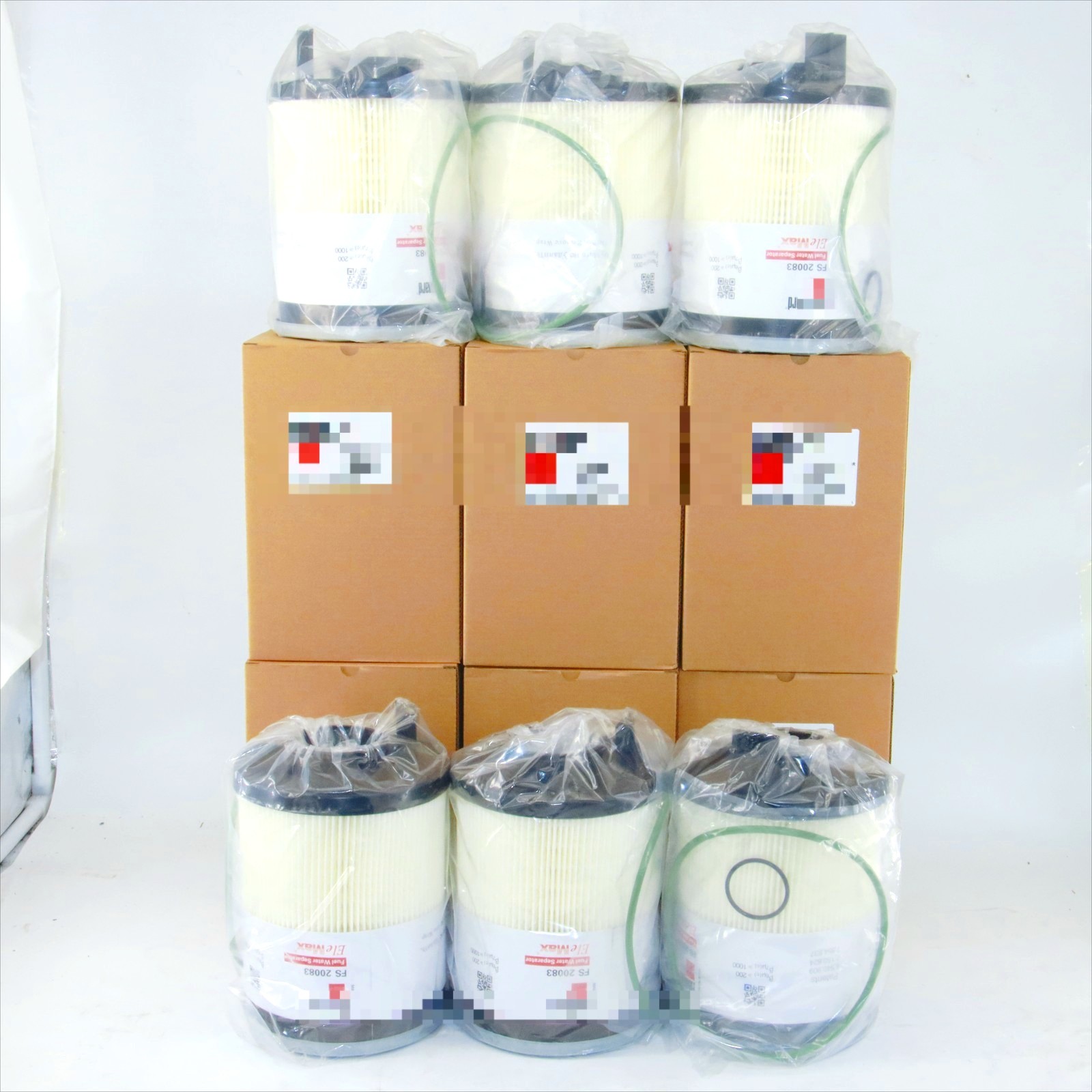 6X Fleetguard FS20083 Fuel Water Separator Filter for Cummins ISX DD13 DD15 DD16