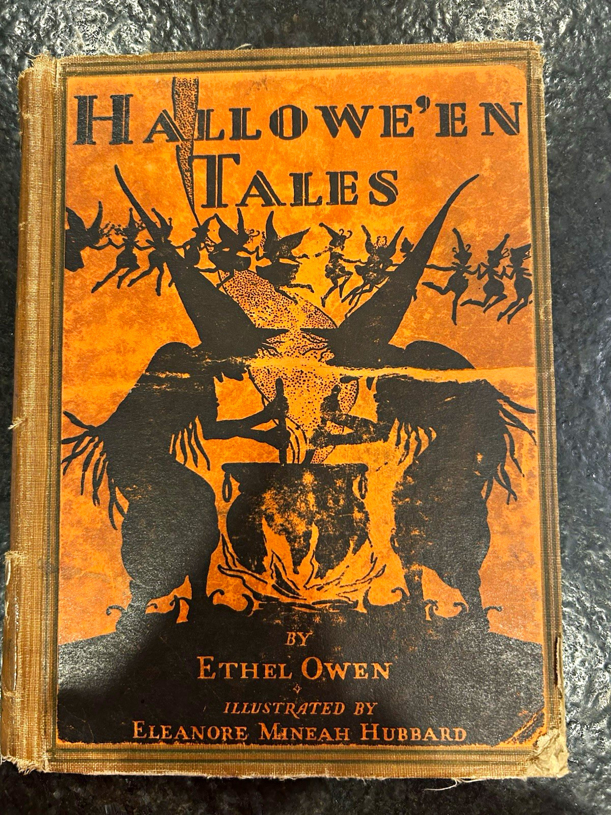 Hallowe\'en Tales Ethel Owen Illustrated Hubbard HC 1928 Just Right 2nd Hallowe\'en Tales Ethel Owen Illustrated Hubbard HC 1928 Just Right 2nd