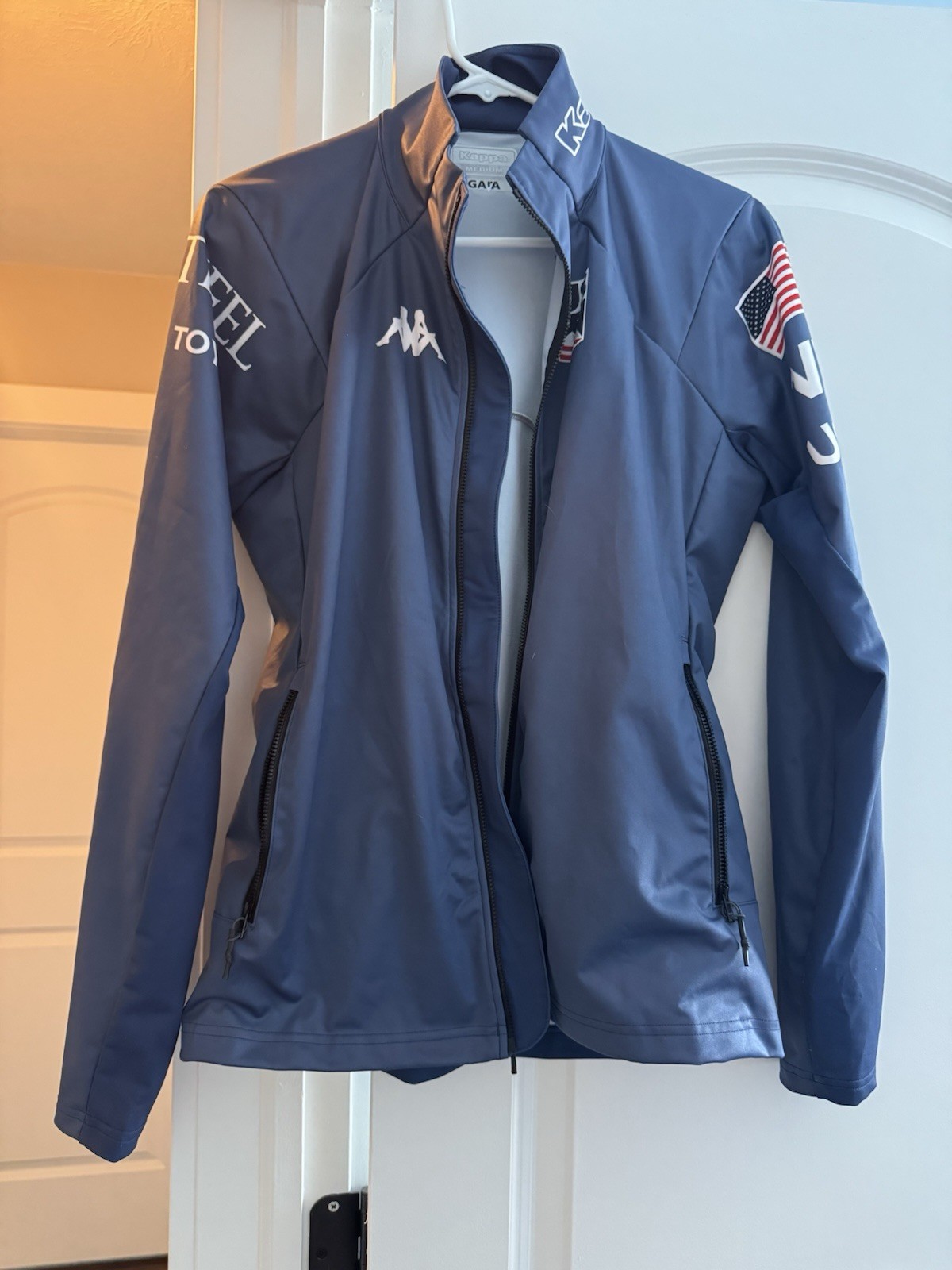 Kappa USA Ski Team Race Base Layer Jacket Women’s Medium Olympic Team Issued