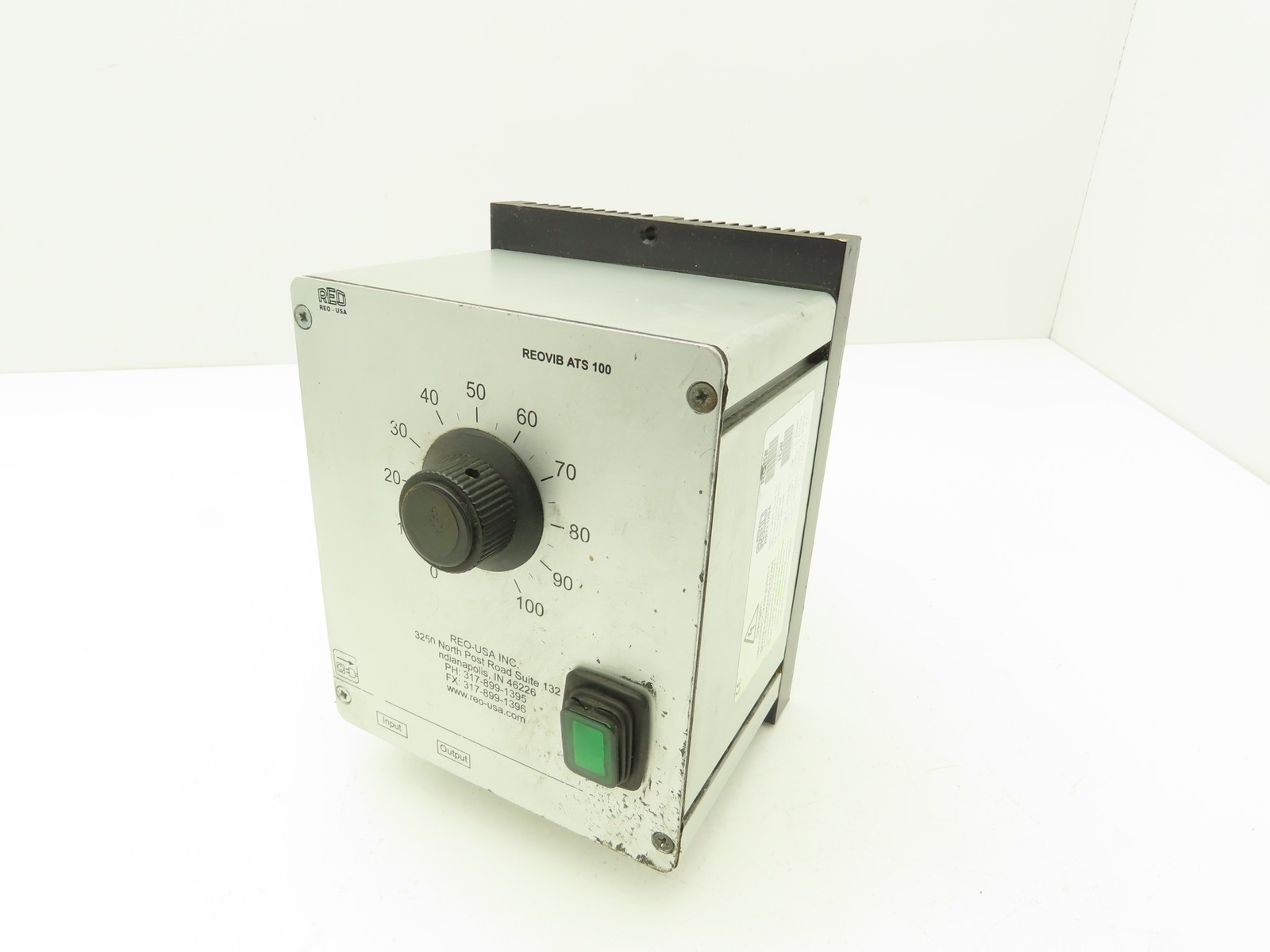 REO USA REOVIB ATS 100 Phase Angle Vibratory Frequency Controller 110/230V