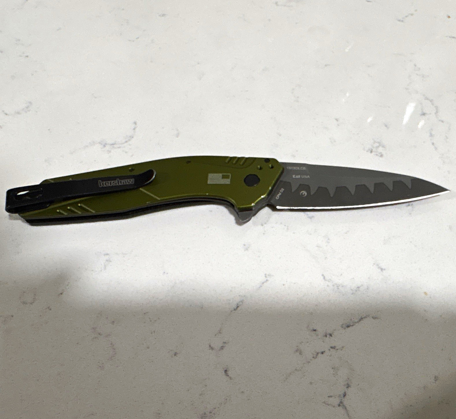 Kershaw Dividend 1812OLCB - OLIVE Kershaw Dividend 1812OLCB - OLIVE