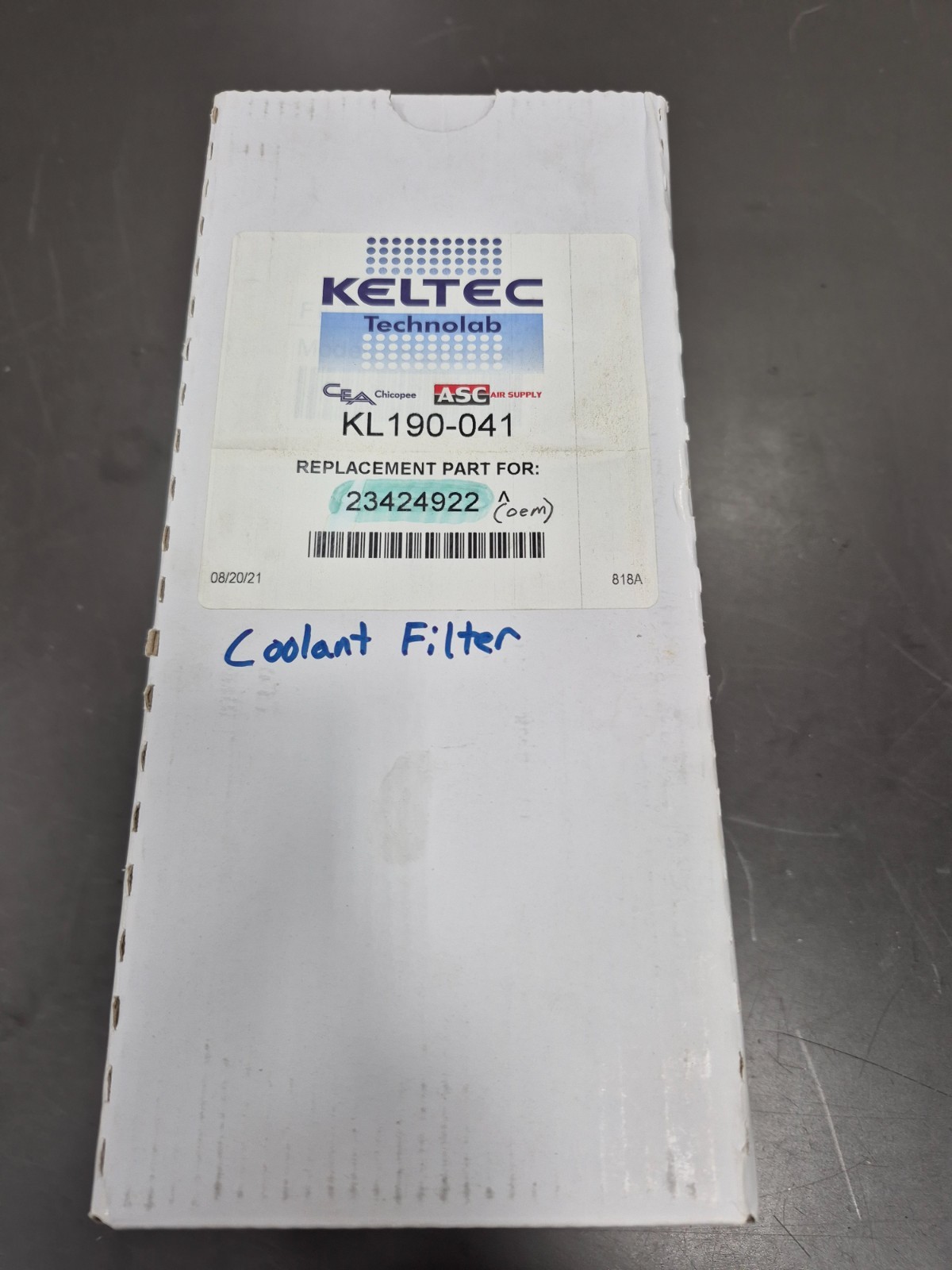 Keltec technolad KL190-041 New in box Coolant Filter