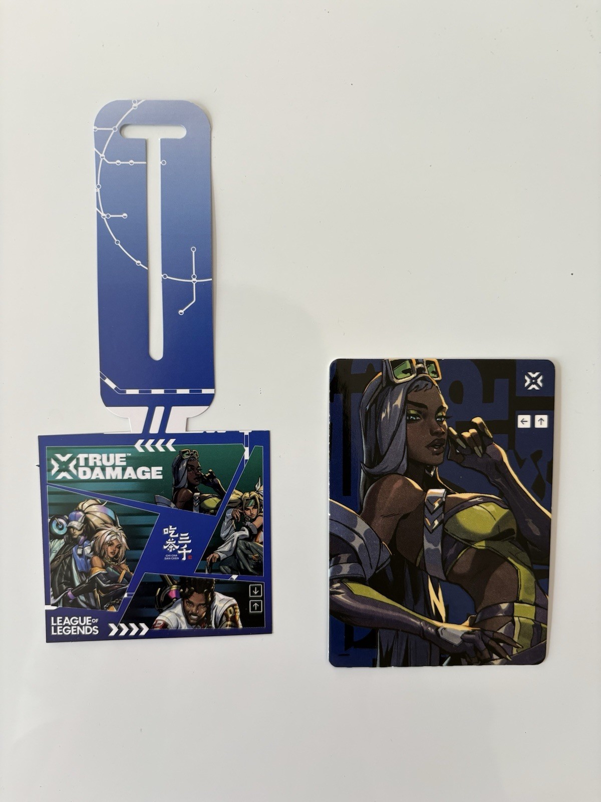 League of Legends: TRUE DAMAGE x Chi Cha San Chen - Senna Photocard, Hang Tag