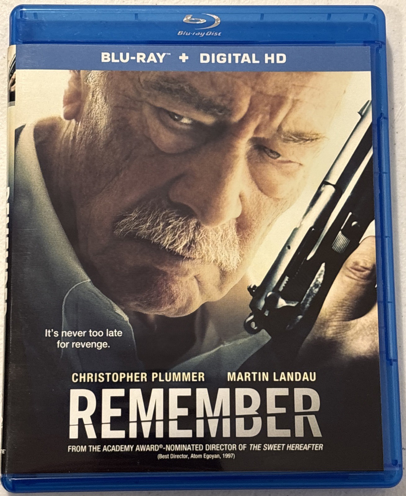 Remember (Blu-ray, 2015, Lionsgate) Rare Christopher Plummer Suspense Film Remember (Blu-ray, 2015, Lionsgate) Rare Christopher Plummer Suspense Film