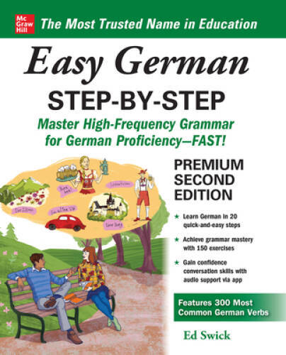 Easy German Step-by-Step, Second Edition - Paperback By Swick, Ed - GOOD