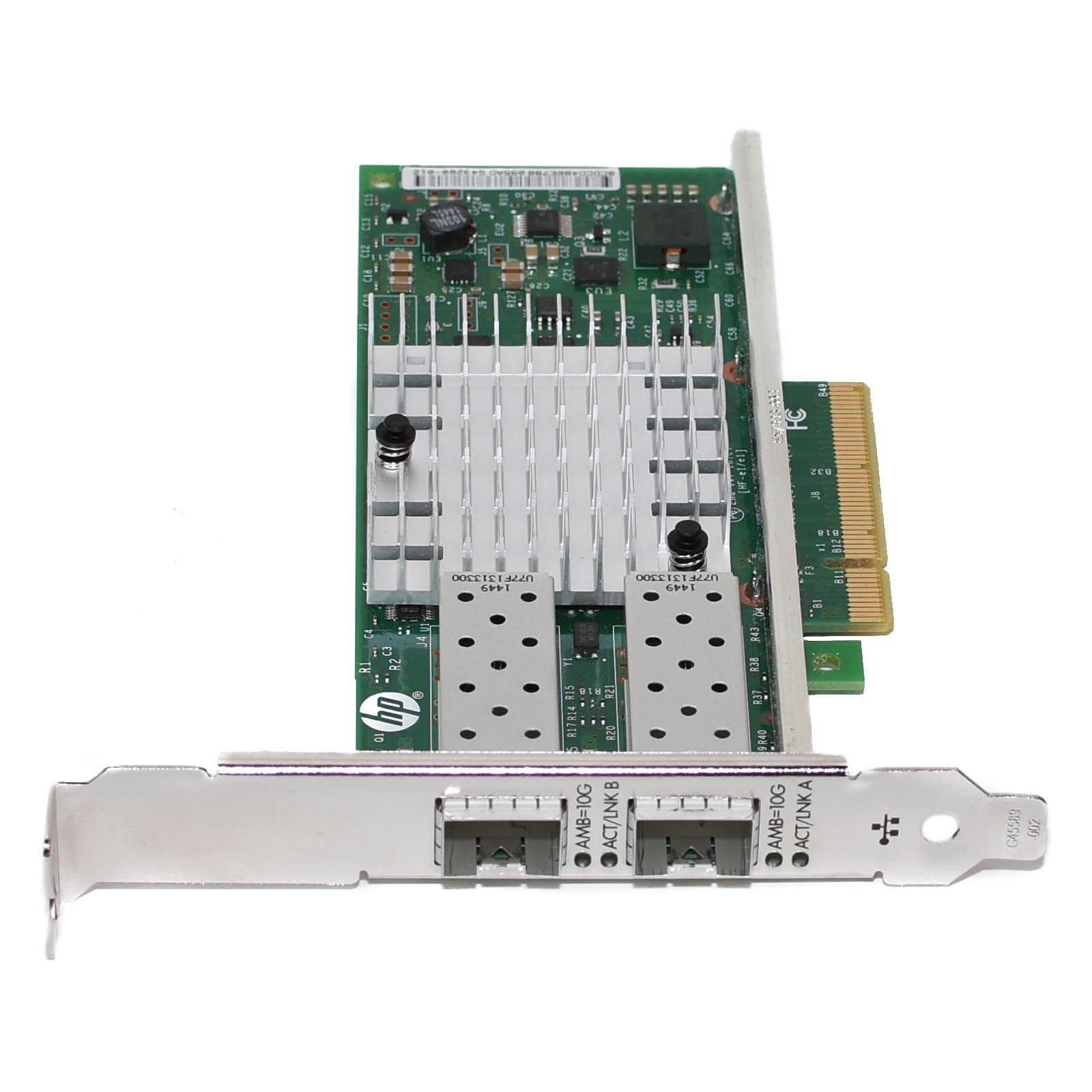 HPE 669279-001 NC560SFP+ 10Gb SFP+ 2-Port PCI-e 2.0 x8 Ethernet Server Adapter