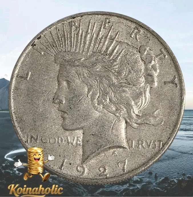 1927-D Peace Dollar Original Sharp, AU-BU, From An Original Collection 🔥 1927-D Peace Dollar Original Sharp, AU-BU, From An Original Collection 🔥