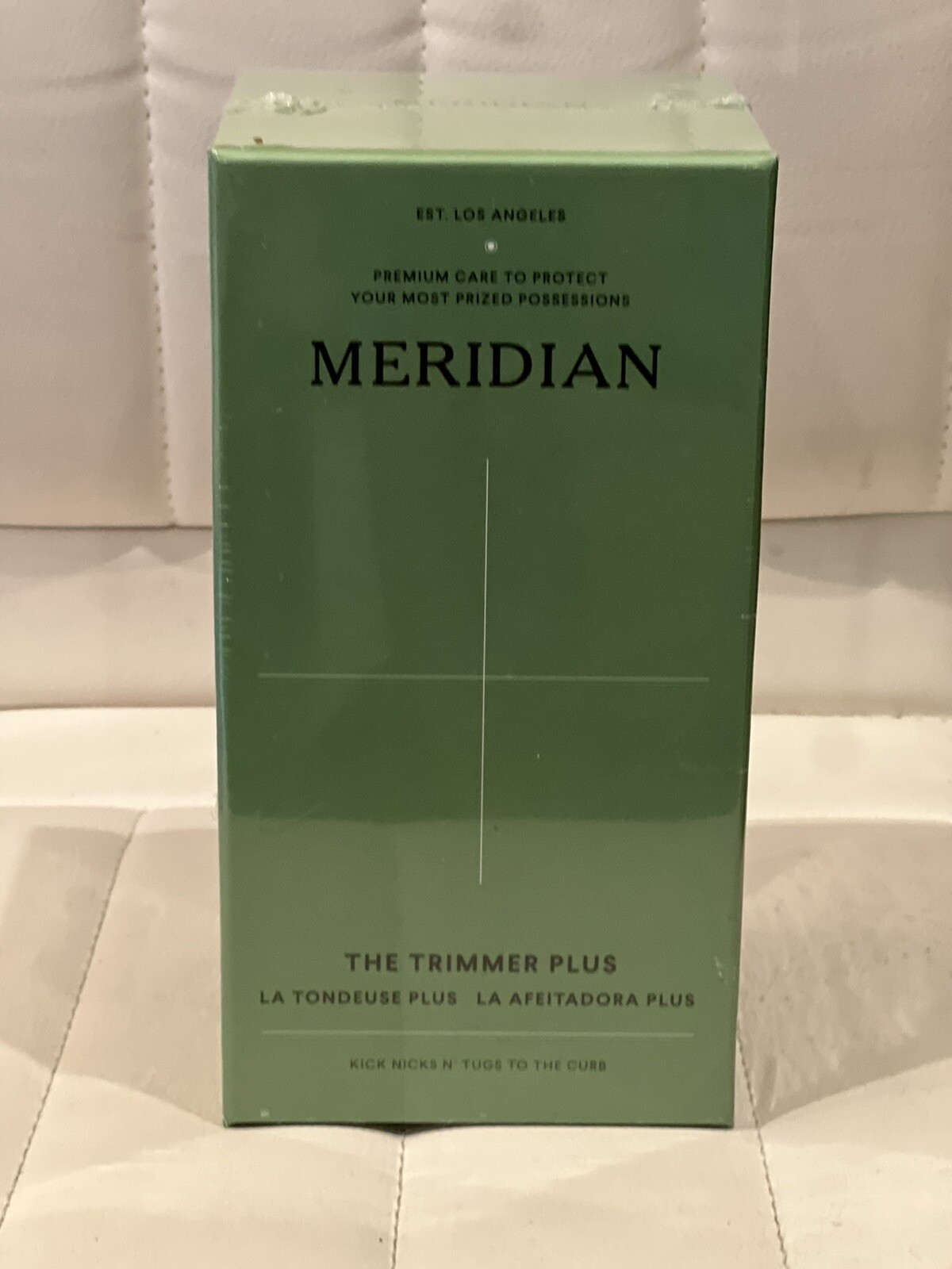 NEW Meridian The Trimmer Plus Personal Groomer Onyx Black Sealed Brand New NEW Meridian The Trimmer Plus Personal Groomer Onyx Black Sealed Brand New