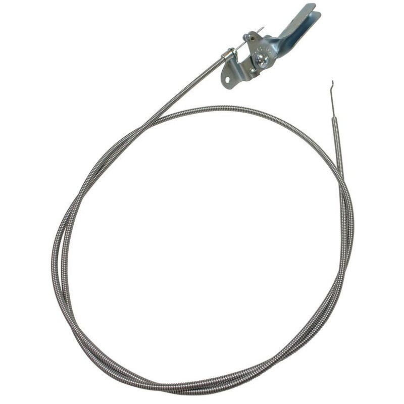 REPLACES UNIVERSAL THROTTLE CABLE SIDE MOUNT FOR LAWN MOWER STENS 290-023