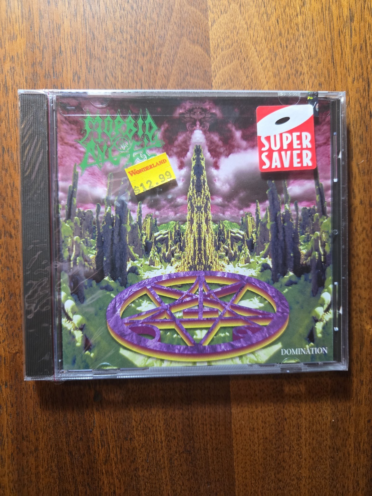Morbid Angel Domination CD OG 1995 1st Press SEALED/NEW  W/Stickers EX/Mint