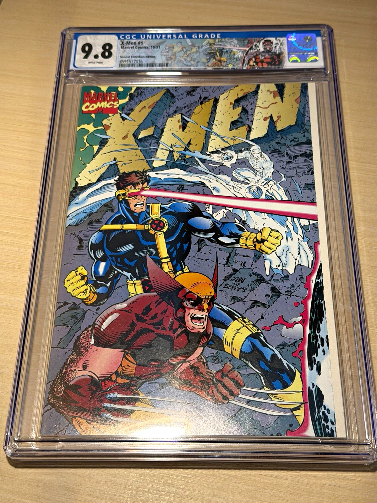 FREE SHIPPING Marvel X-Men #1 (1991) CGC 9.8 CUSTOM LABEL by Jim Lee FREE SHIPPING Marvel X-Men #1 (1991) CGC 9.8 CUSTOM LABEL by Jim Lee