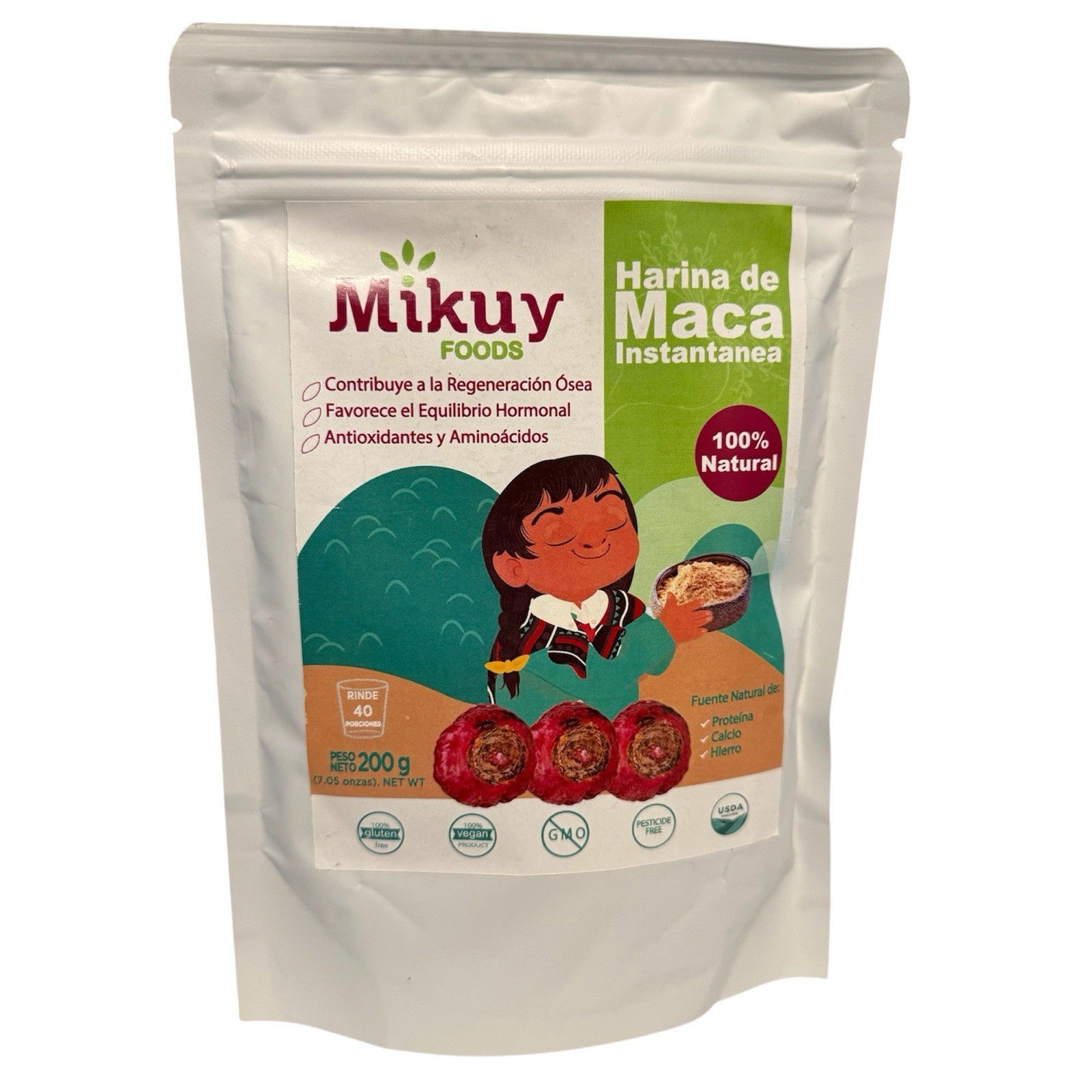 Gelatinized Red Maca Powder 200g | Premium Peruvian Maca Root | Energy