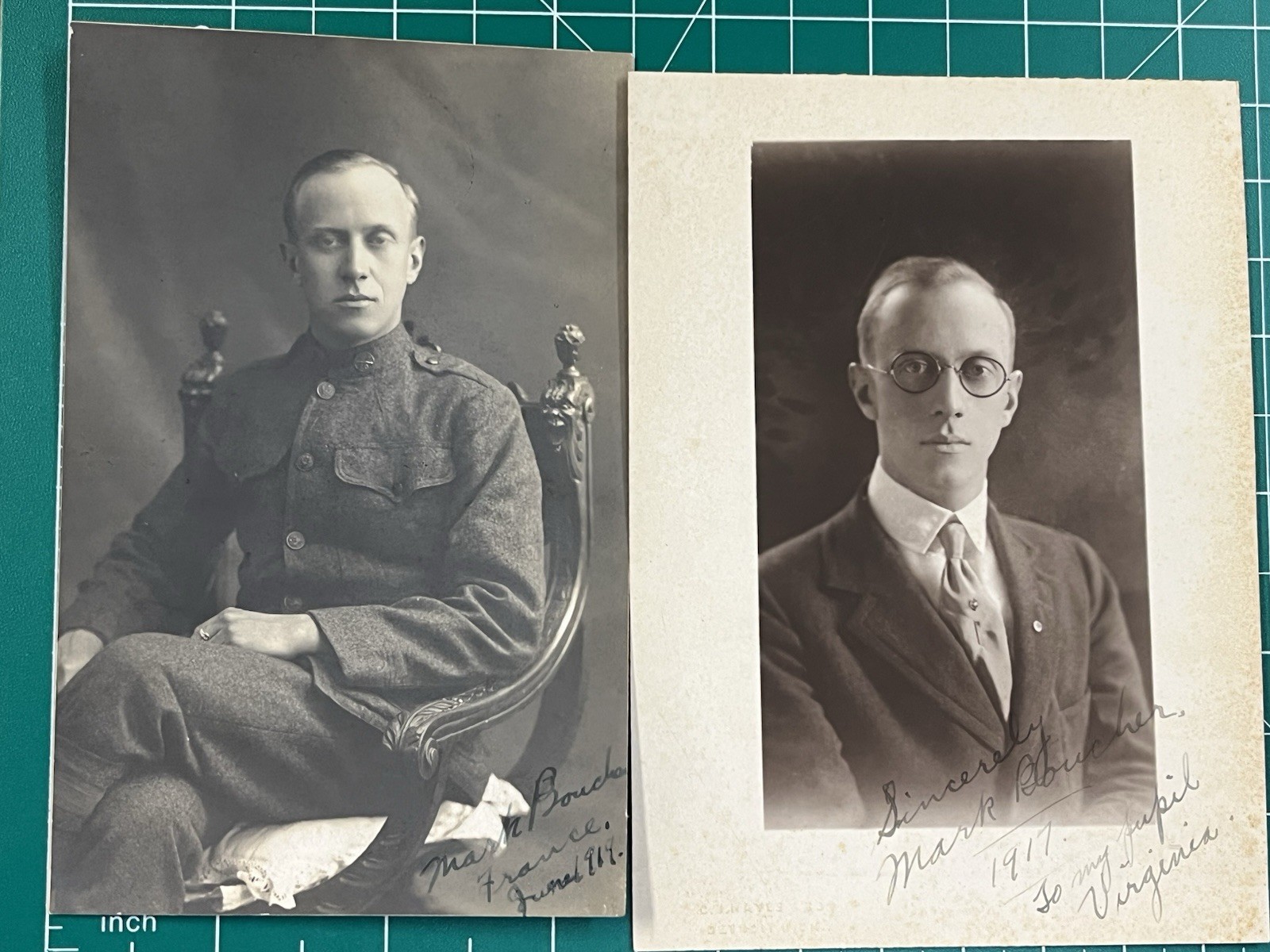 WW1 WWI 124th Infantry Regiment / 31st Division Photo Named RPPC WW1 WWI 124th Infantry Regiment / 31st Division Photo Named RPPC