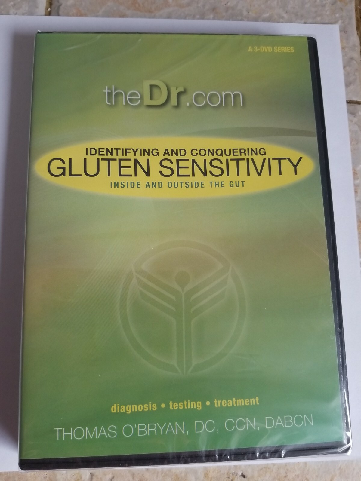 Identifying & Conquering Gluten Sensitivity  (DVD) NEW TheDr.com Dr. Tom O\'Bryan