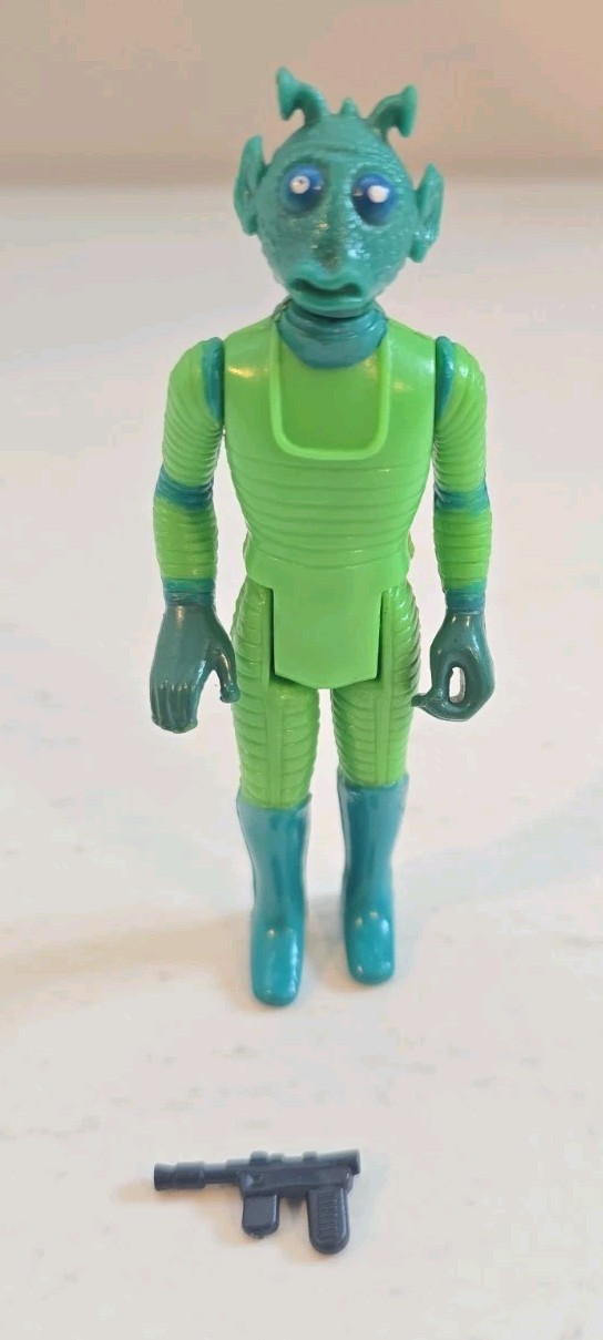 Vintage Star Wars Greedo Complete 1978 Kenner Hong Kong Vintage Star Wars Greedo Complete 1978 Kenner Hong Kong
