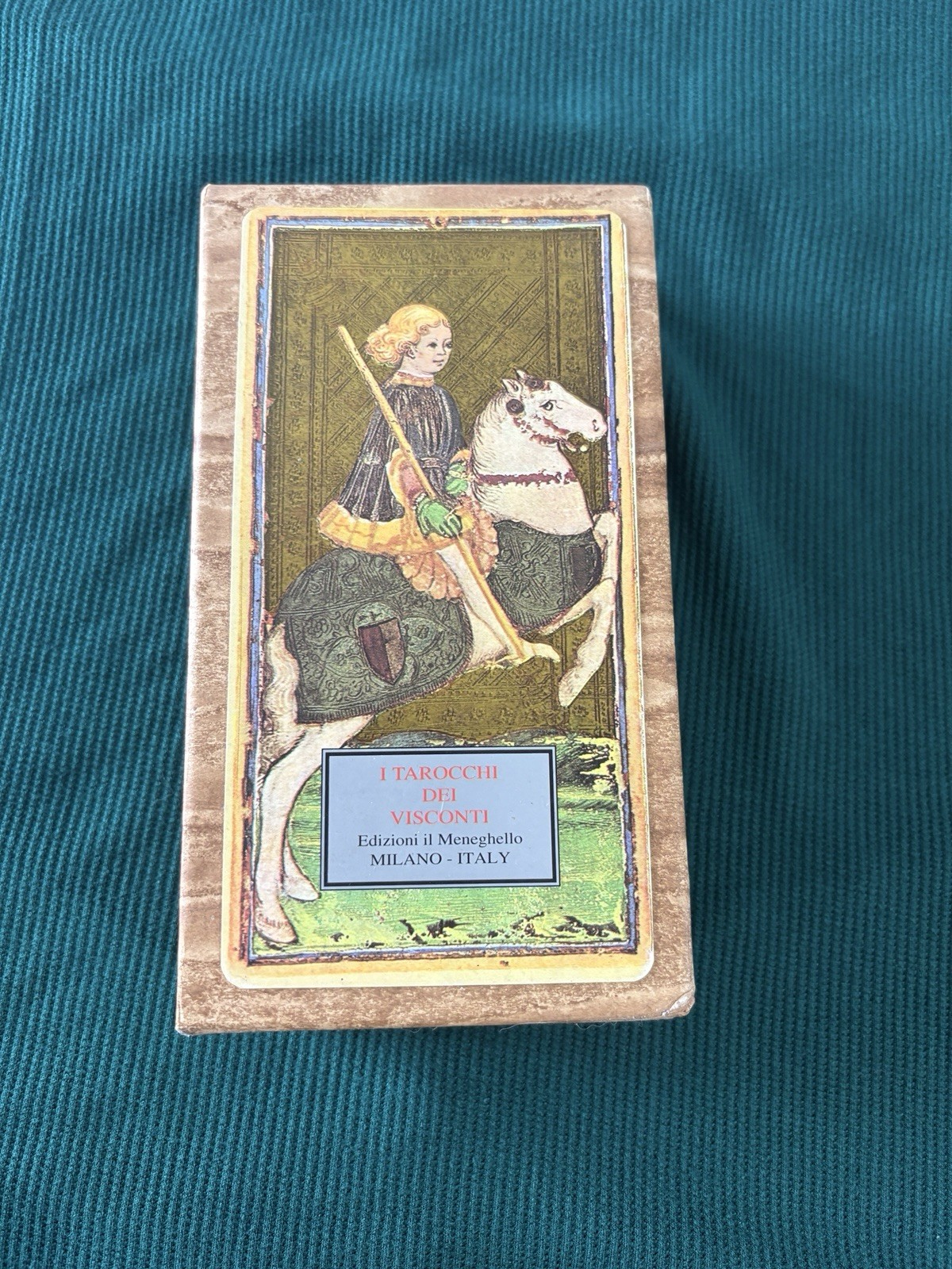 I Tarocchi Dei Visconti Sforza  Edizioni il Meneghello 1996, HTF Limited Edition
