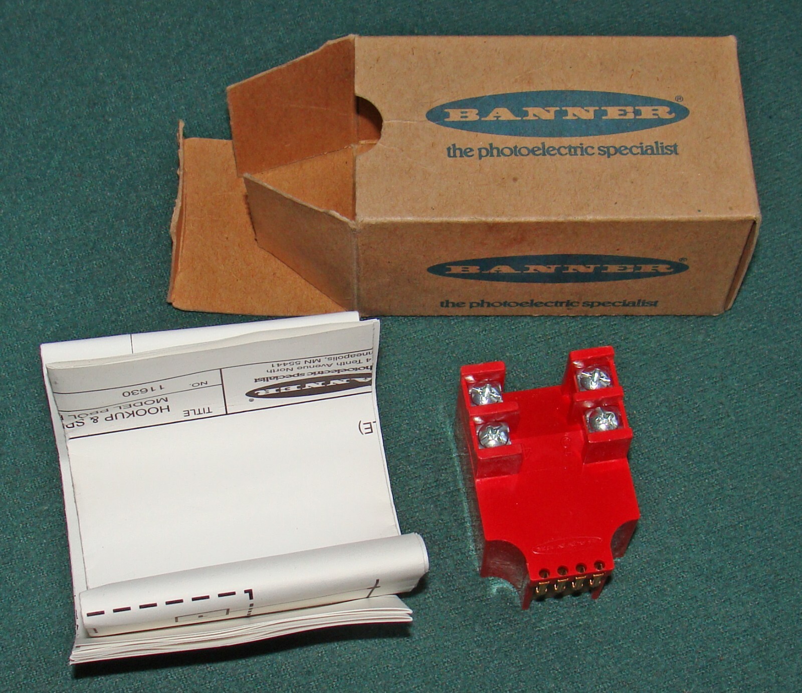 Banner Engineering 17767 PBOL Multi-Beam Power Block Photoelectric New NIB