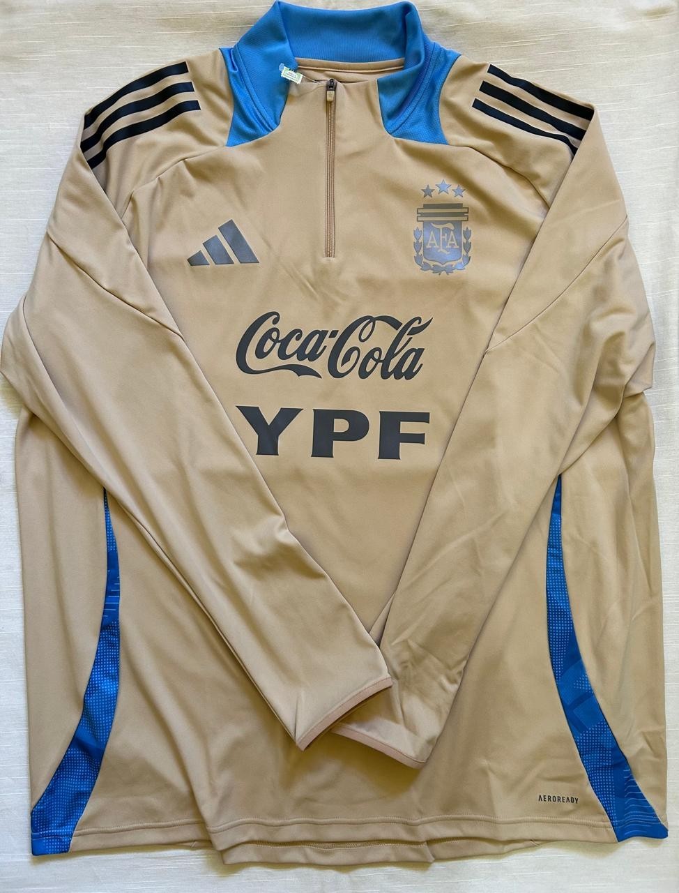 ARGENTINA 2024-25 SWEATSHIRT TRAINING AFA Top Soccer With Prints