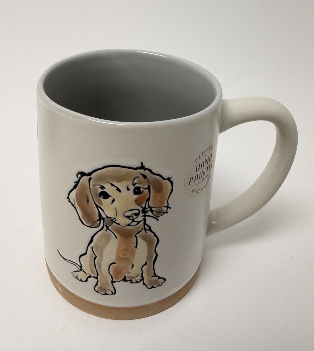 Spectrum Designz Watercolor Dachshund DOG Ceramic Mug Spectrum Designz Watercolor Dachshund DOG Ceramic Mug