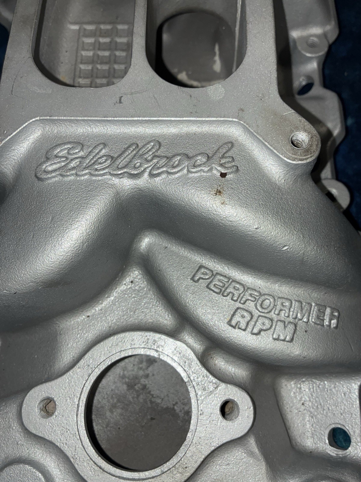 Engine Intake Manifold-Base Edelbrock 7101 Engine Intake Manifold-Base Edelbrock 7101