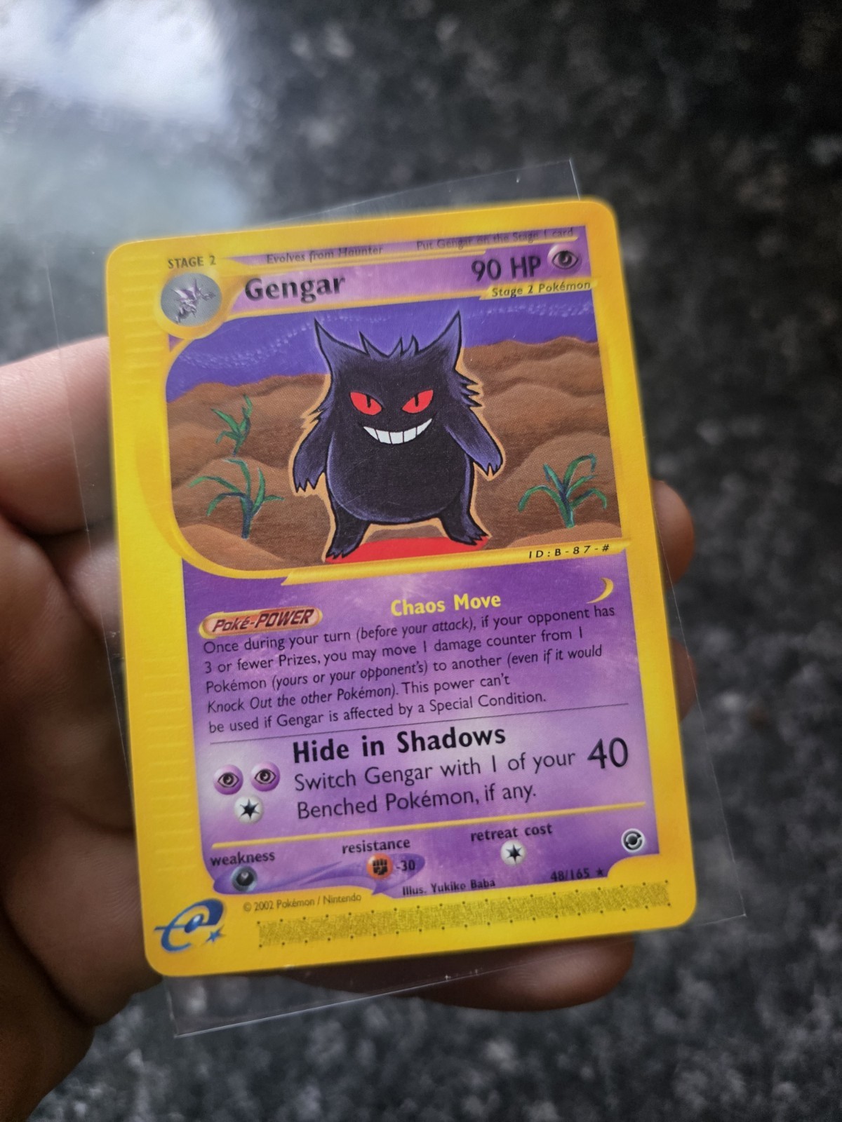Gengar 048/165 Expedition Base Set Regular Non Holo