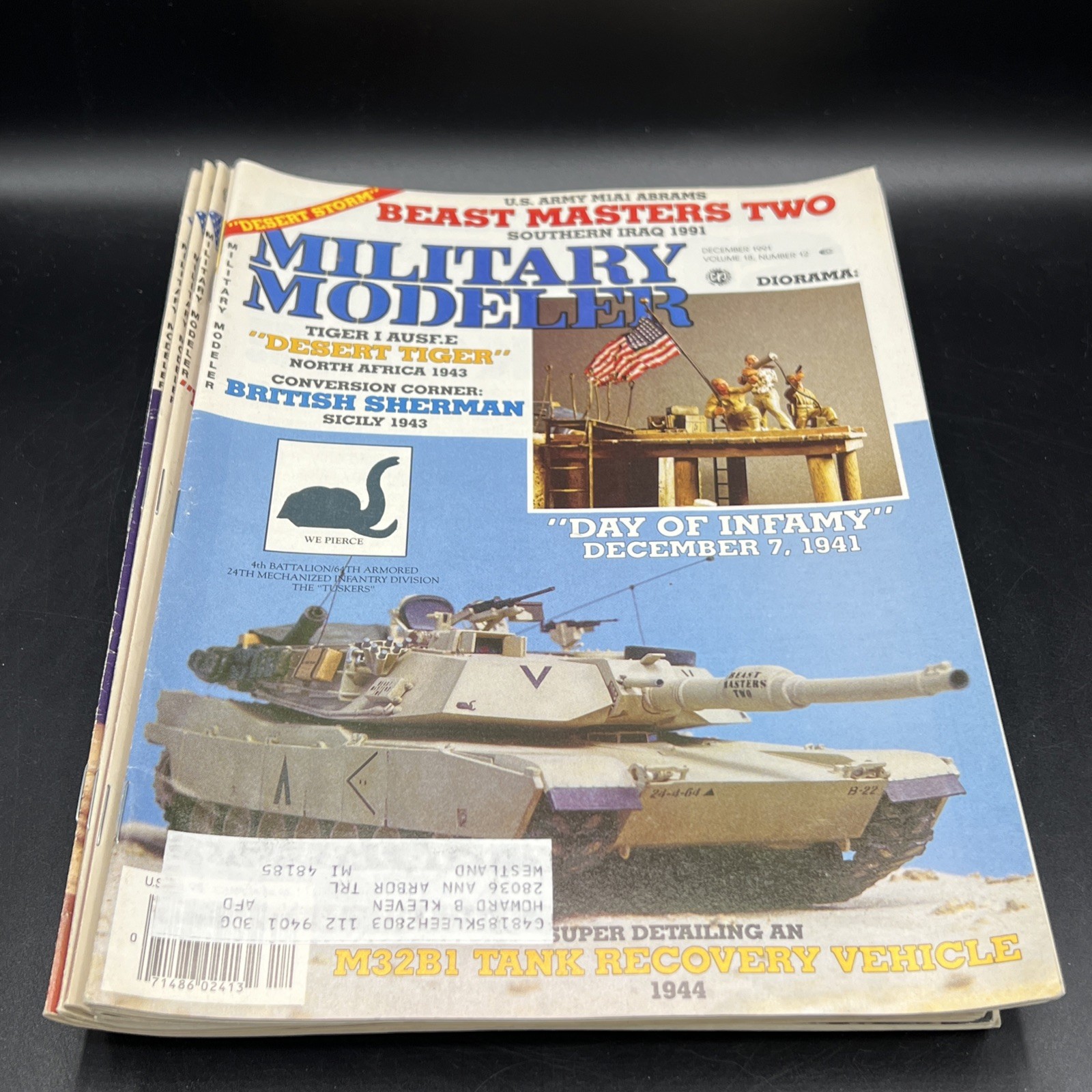 Military Modeler Magazine 1991 Volume 18 #1-12 Complete Vintage Military Modeler Magazine 1991 Volume 18 #1-12 Complete Vintage