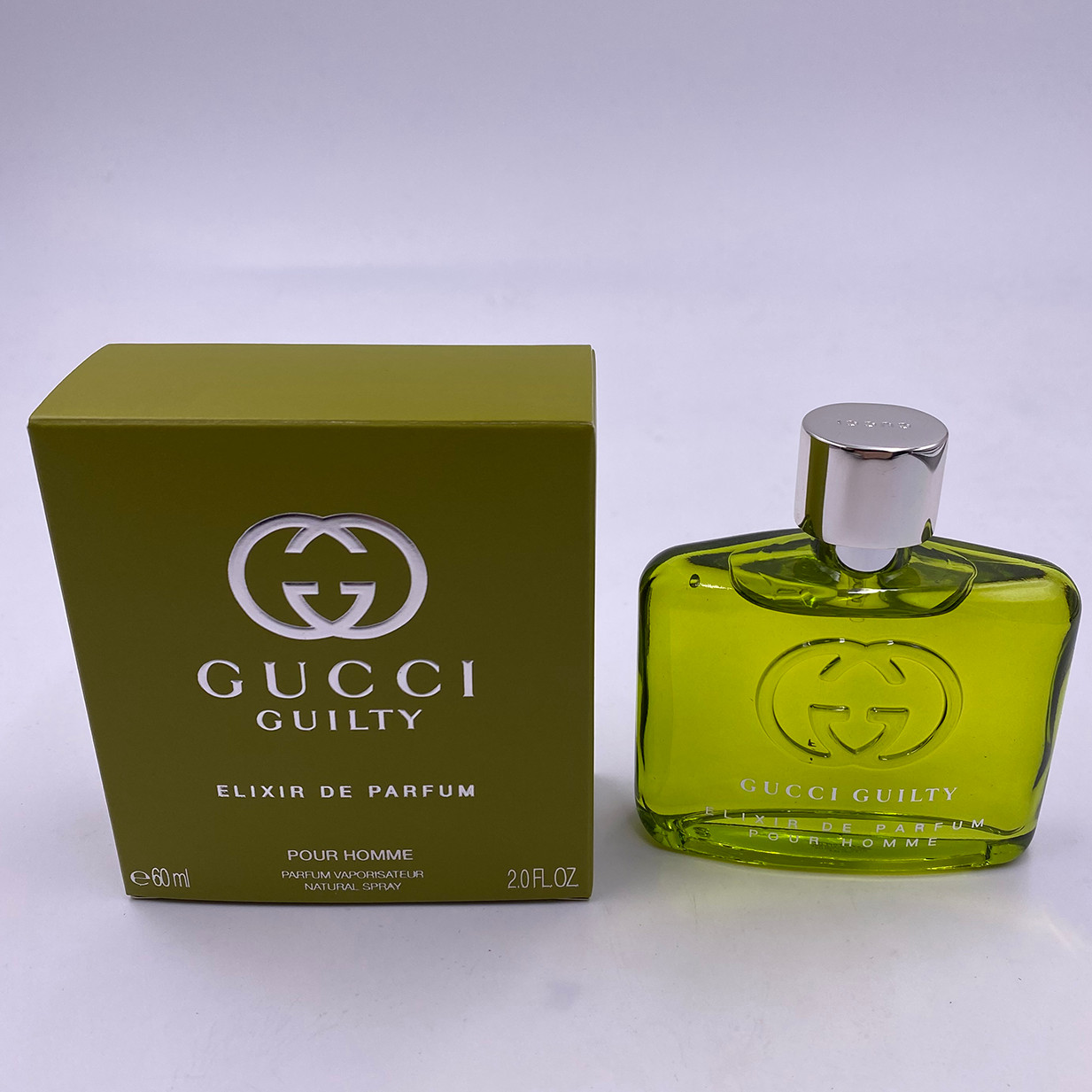 Guilty Elixir De Parfum Pour Homme 2.0oz 60ml EDP Spray Men Cologne New In Box