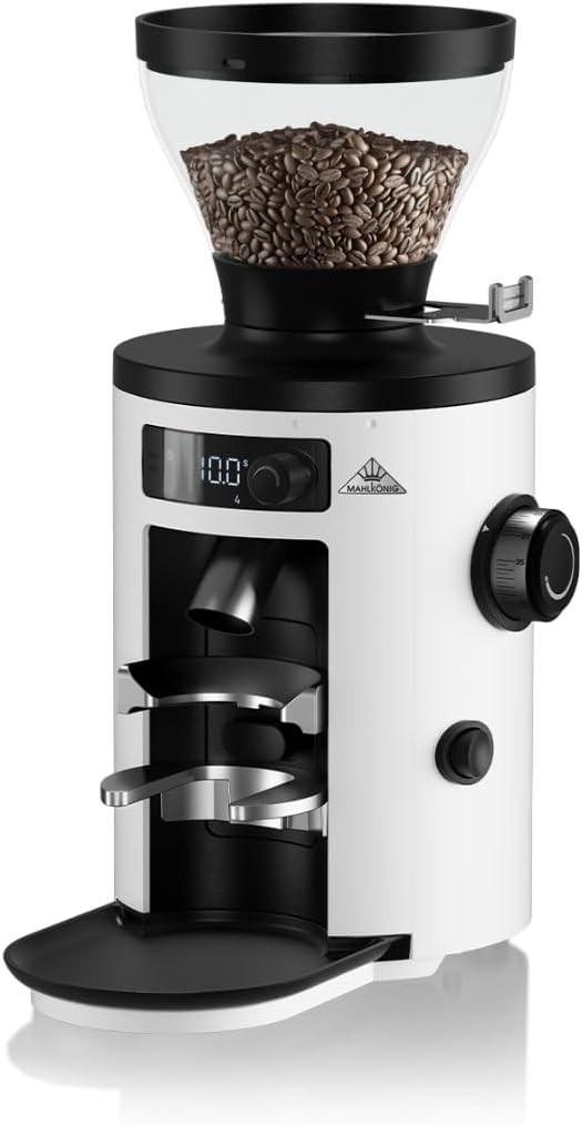 Mahlkonig X54 Allround Electric Coffee Grinder, Coffee Bean Grinder, White Mahlkonig X54 Allround Electric Coffee Grinder, Coffee Bean Grinder, White