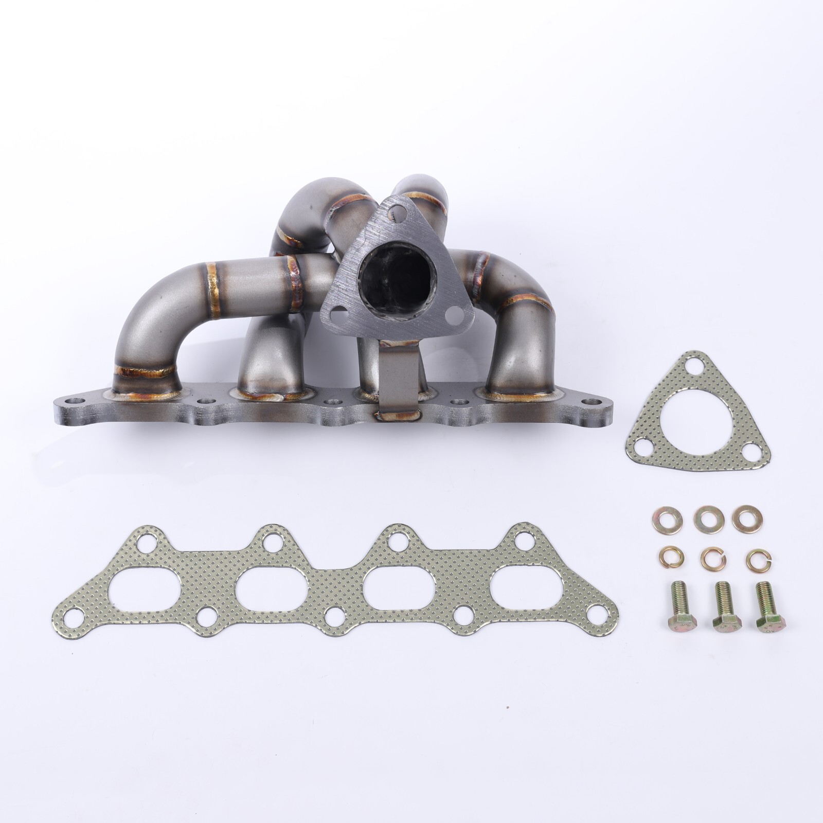 QK For 08+ Mitsubishi 1.5L CZT RS 316L Gaskets Included Tubular Exhaust Manifold QK For 08+ Mitsubishi 1.5L CZT RS 316L Gaskets Included Tubular Exhaust Manifold