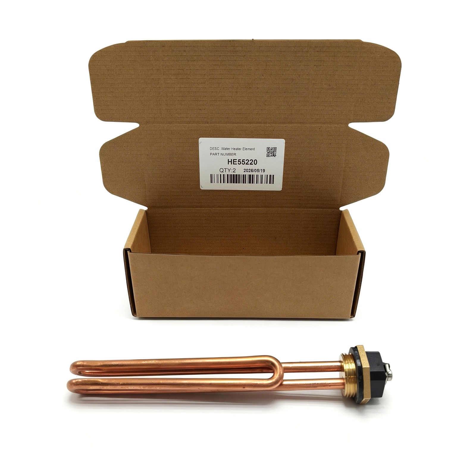 1/2 PCS HE 55220 Water Heating Element Electric Tankless Heater 5.5 kW 6 kW