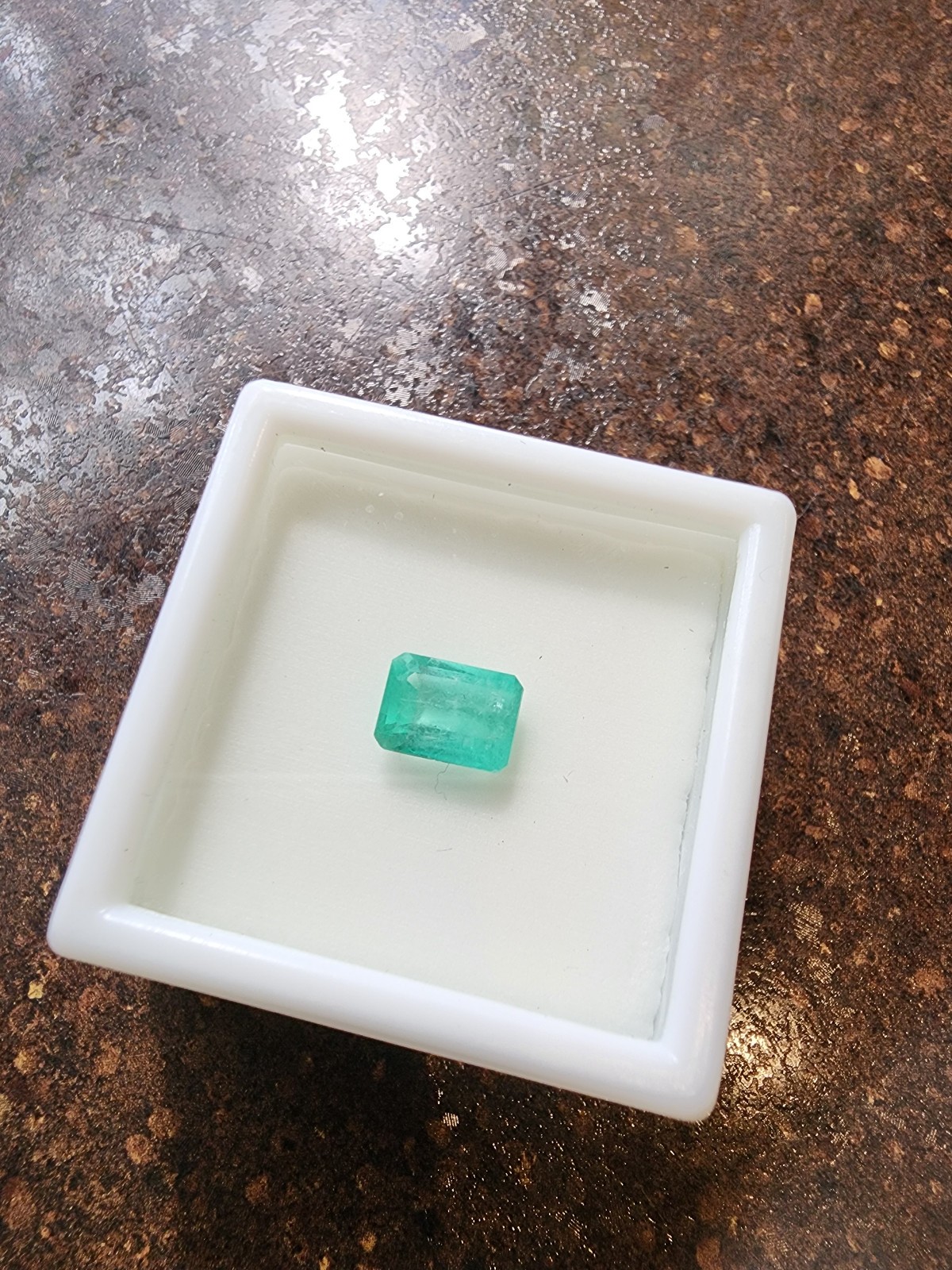 Natural 1.75ct Columbian Emerald Cut Loose Emerald 8.5mm x 6.3mm Natural 1.75ct Columbian Emerald Cut Loose Emerald 8.5mm x 6.3mm
