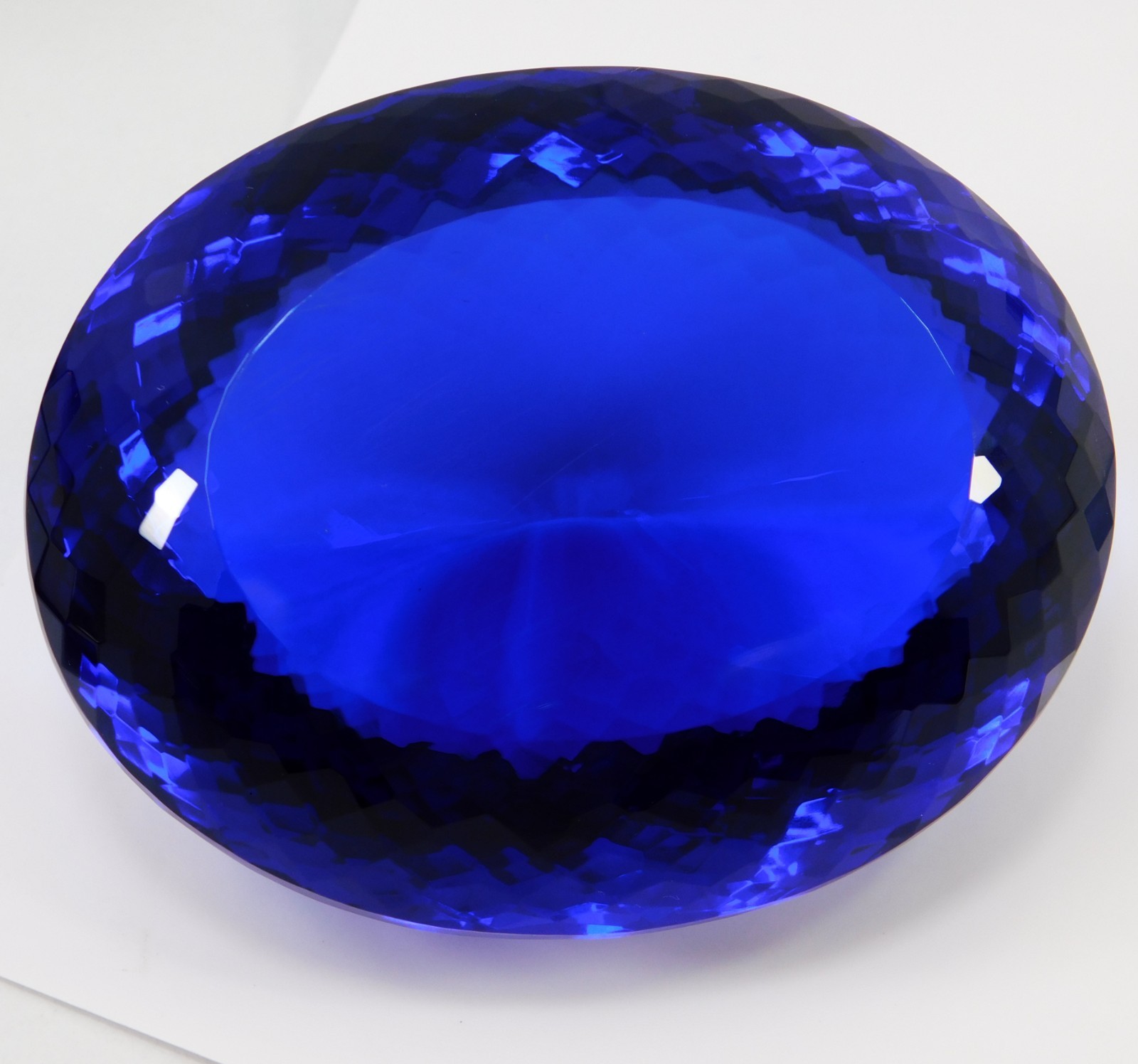 Natural 1239 Ct Mind Blowing AA+ Blue Tanzanite Oval Cut Certified Gemstone