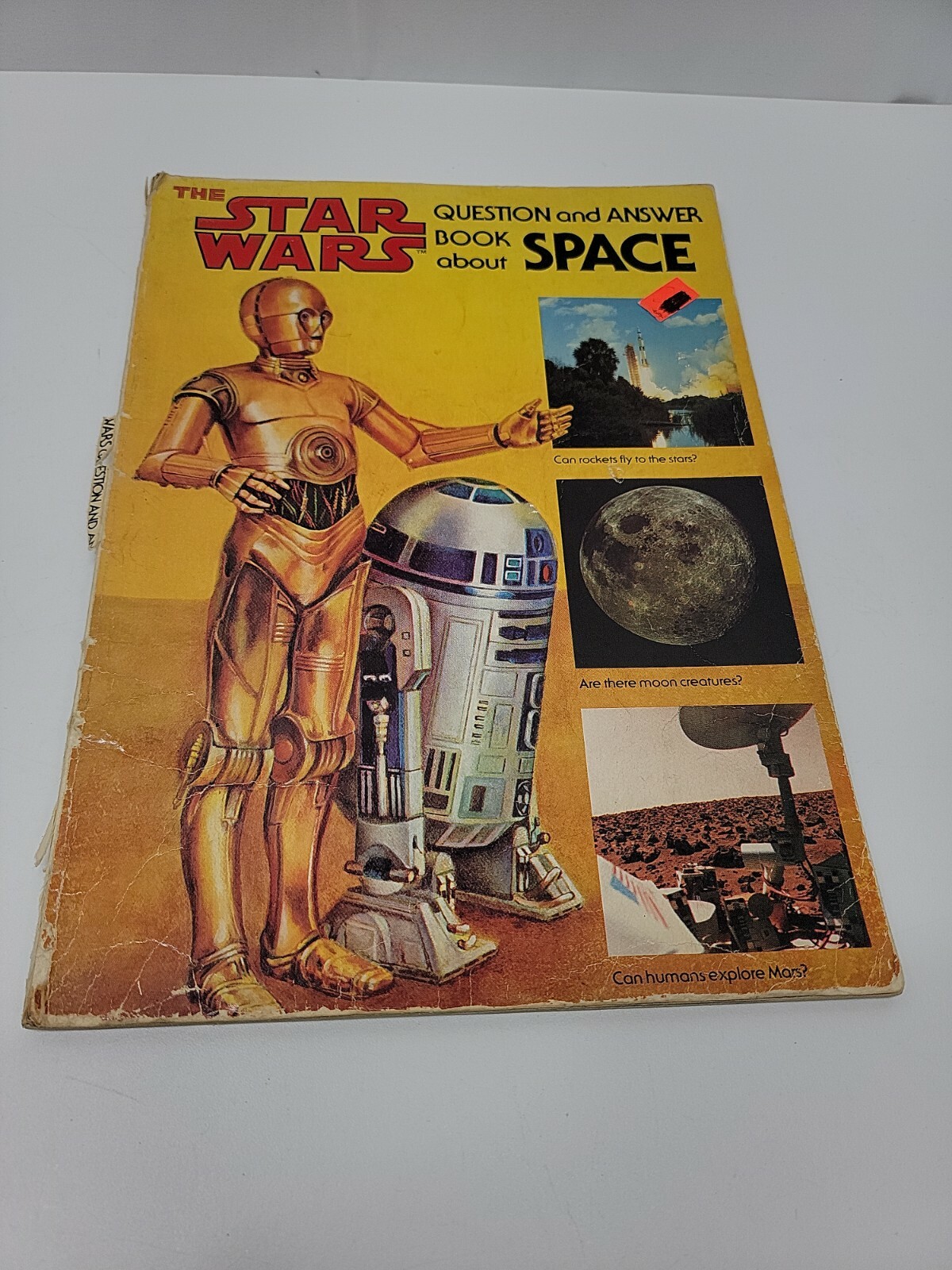 Vintage 1979 Star Wars Question & Answer Book About Space 