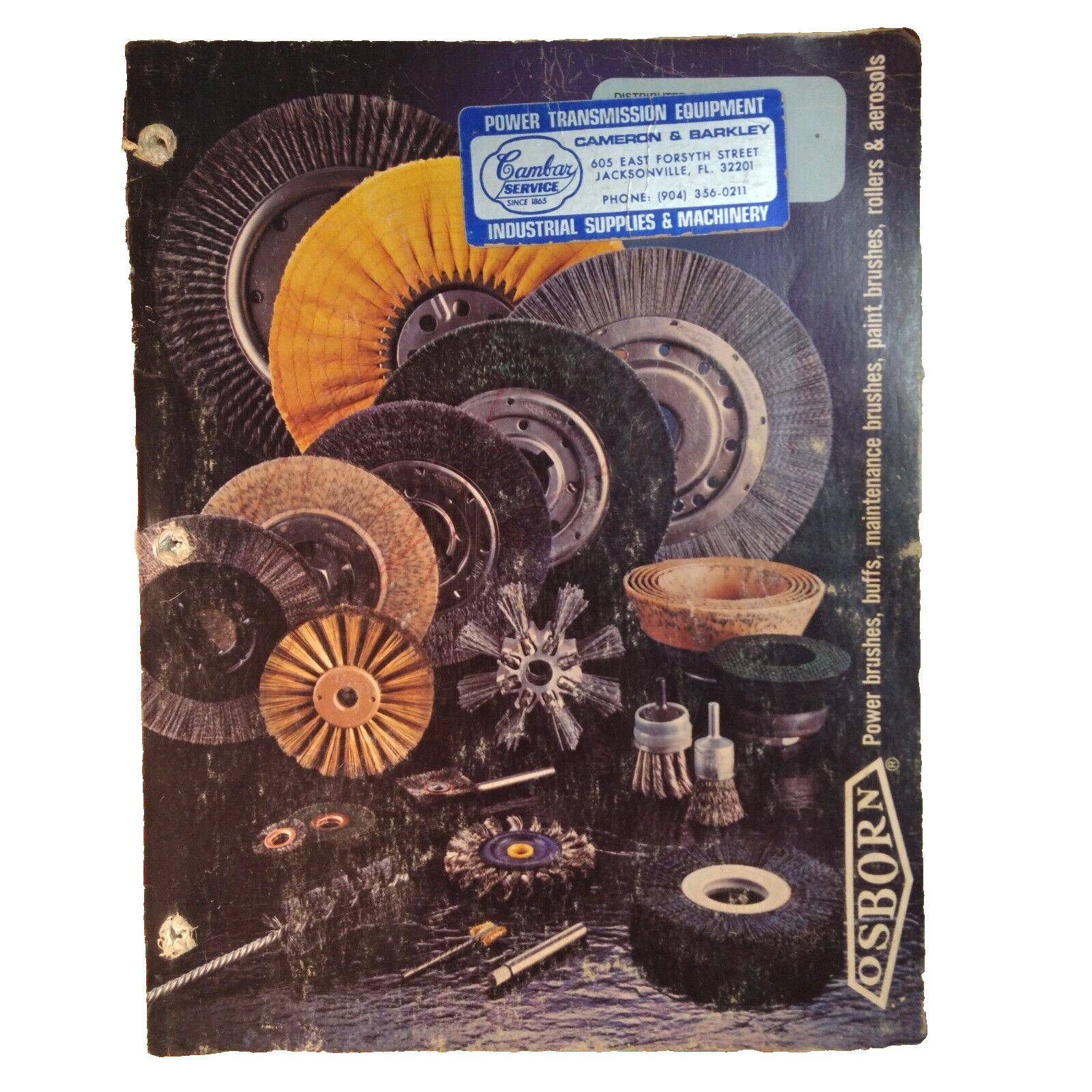 Vintage Osborn Industrial Power Paint & Maintenance Brushes & Buffs Catalog Vintage Osborn Industrial Power Paint & Maintenance Brushes & Buffs Catalog