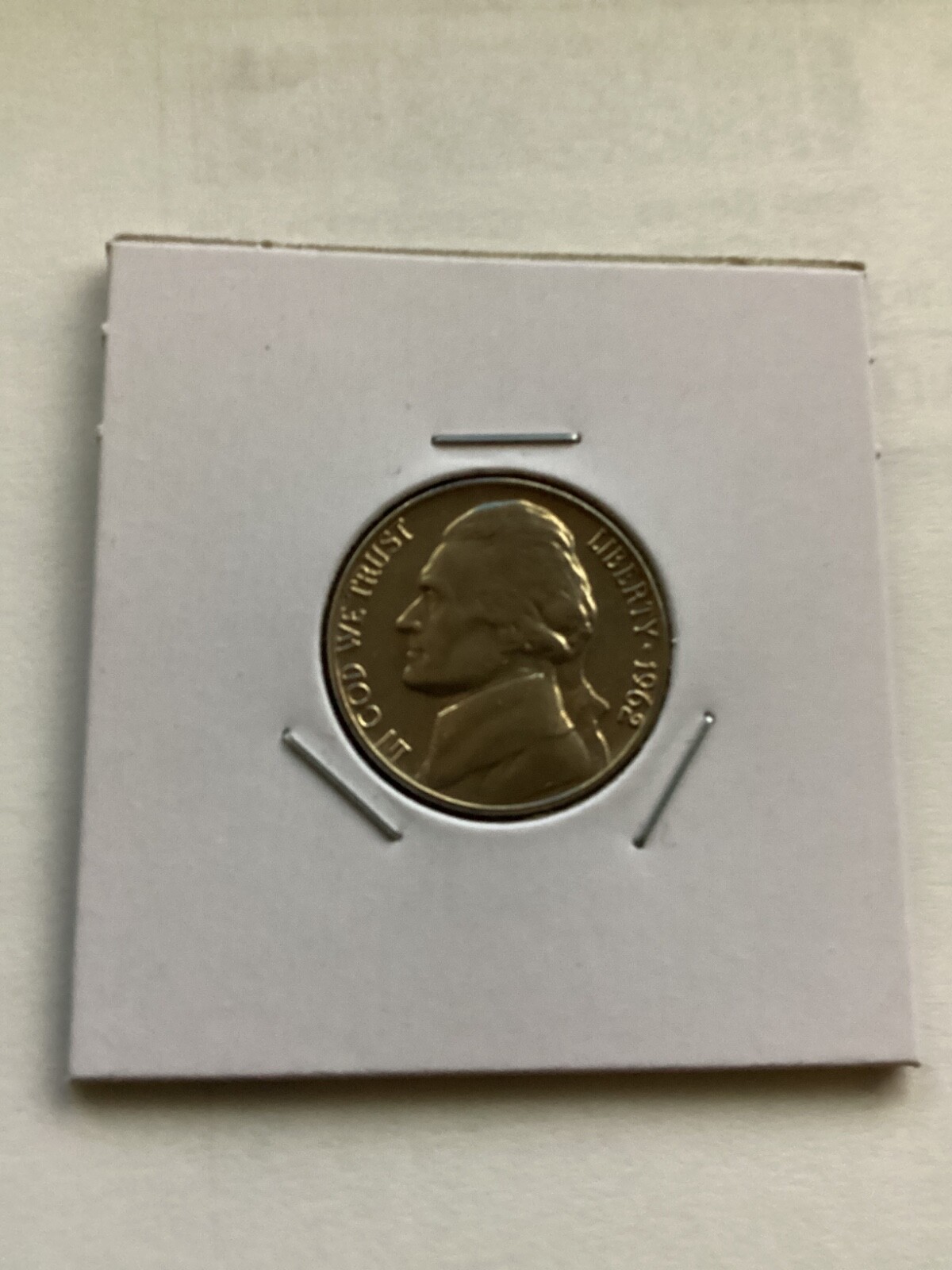 1962 P Jefferson Nickel AU BU Coin 1962 P Jefferson Nickel AU BU Coin