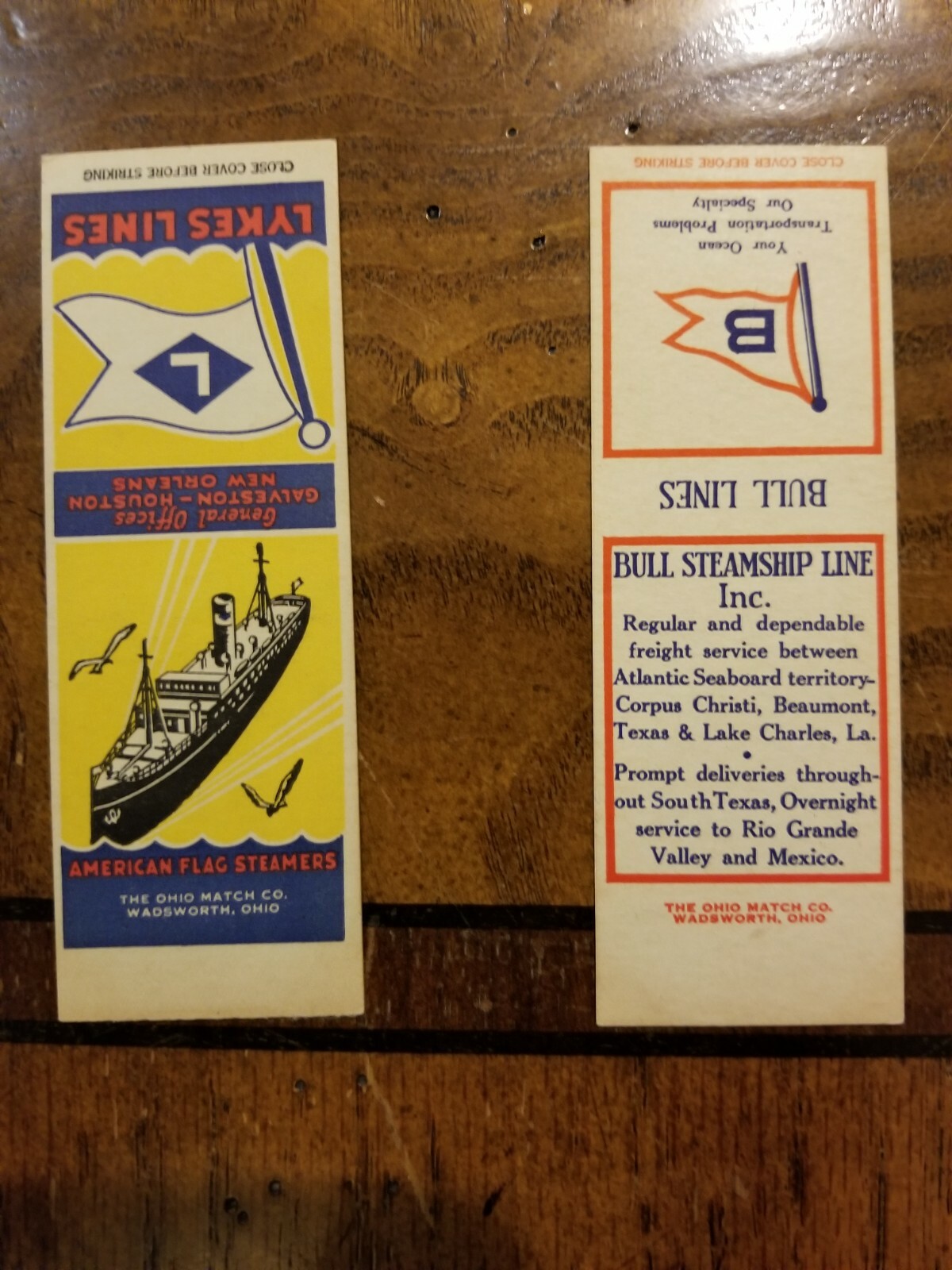 Matchbooks Matchbooks