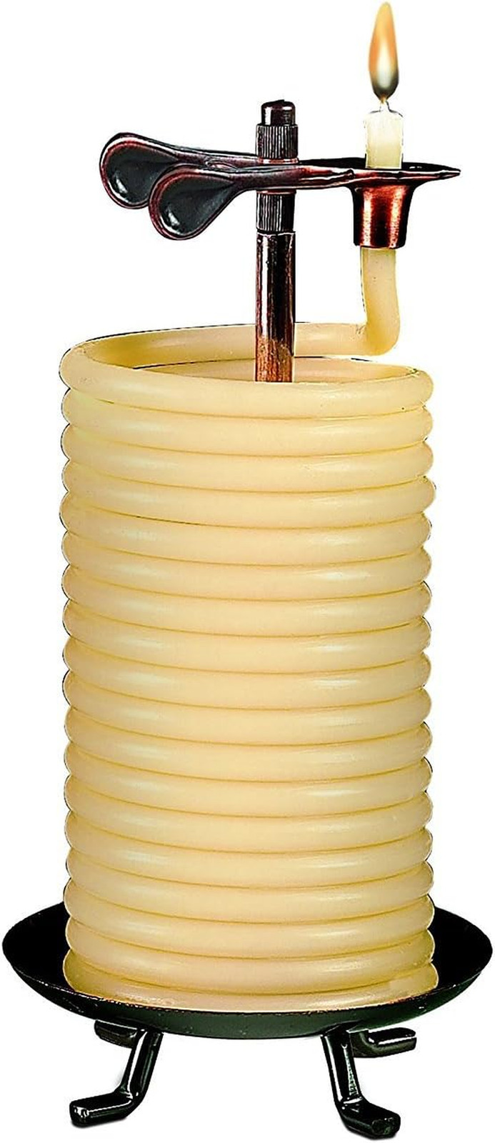 80-Hour Vertical Candle, Eco-Friendly Natural Beeswax with Cotton Wick 80-Hour Vertical Candle, Eco-Friendly Natural Beeswax with Cotton Wick