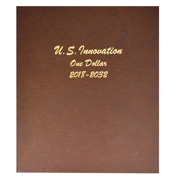Dansco 7188 Innovation Dollar Album 2018-2032 P&D Business Strike Coin