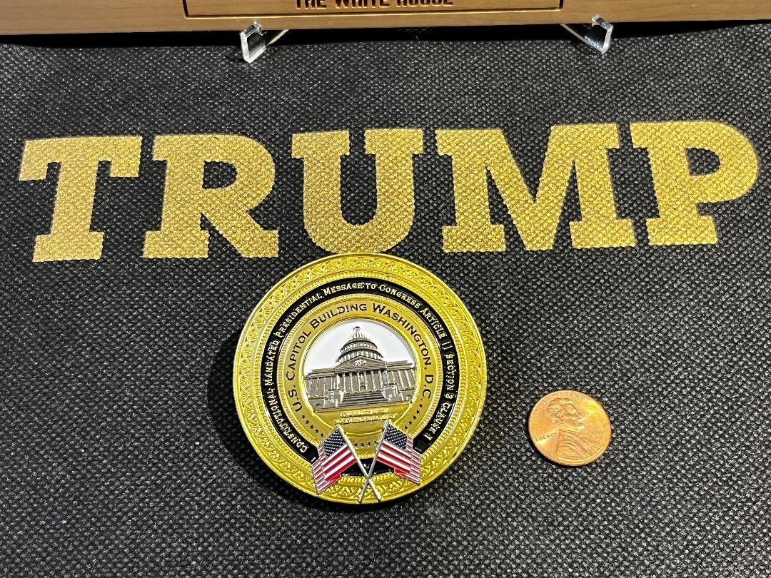 2020 President Donald Trump State of the Union Challenge Coin--LIMITED EDITION