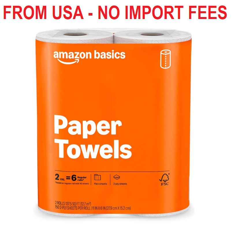 2-Ply Flex-Sheets Paper Towels, 2-Pack, 150 Sheets per Roll, 2 Basics Rolls = 6 2-Ply Flex-Sheets Paper Towels, 2-Pack, 150 Sheets per Roll, 2 Basics Rolls = 6