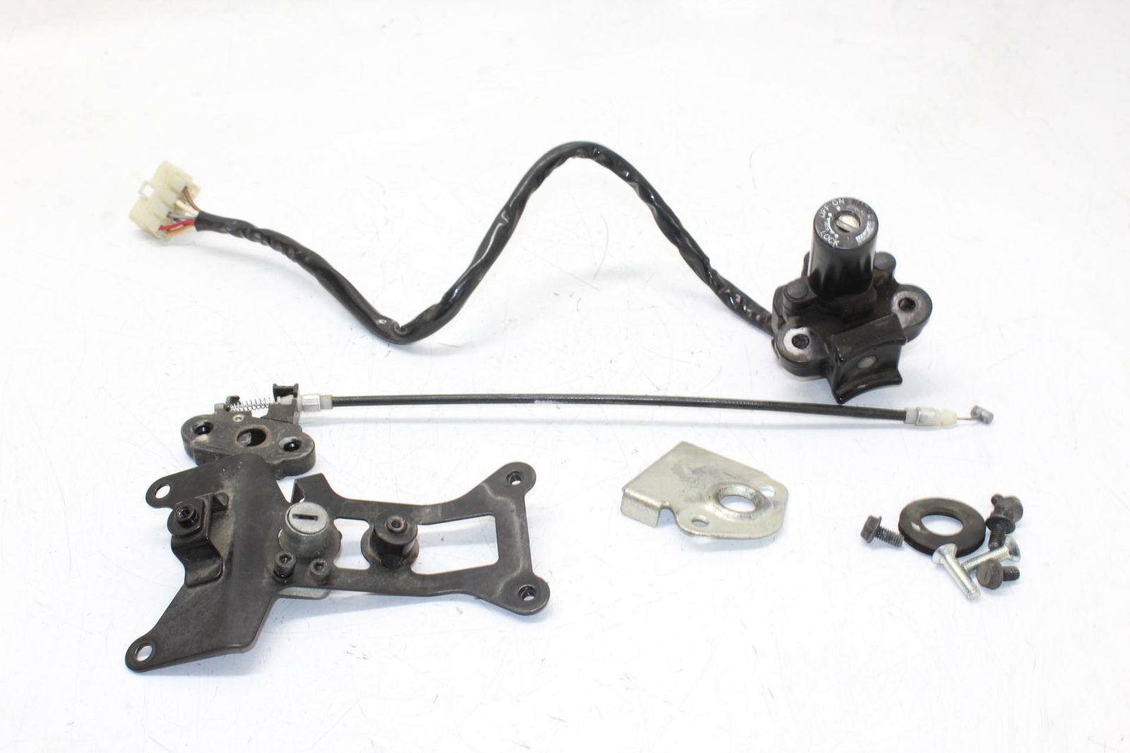 08-12 Kawasaki Ninja 250r Ex250j Ignition LOCK Key Set NO GAS CAP AND KEY. OEM