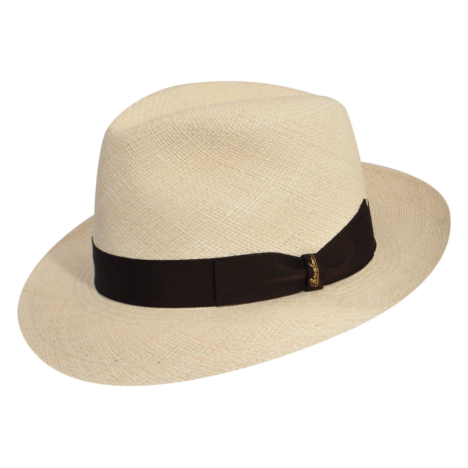 Borsalino Fino Panama Fedora-2 1/2\