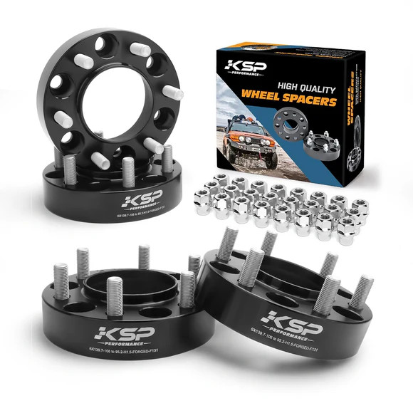 KSP 4pc 1.5'' hubcentric wheel spacer for New Wheels on Previous Toyota 4Runner