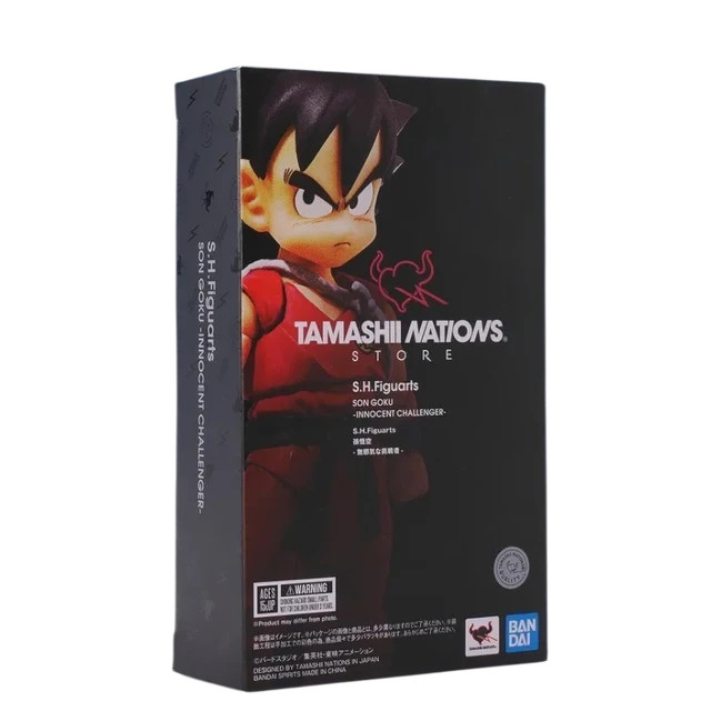 Bandai TAMASHI NATION S.H. Figuarts SON GOKU INNOCENT CHALLENGER NEW GOKU KID